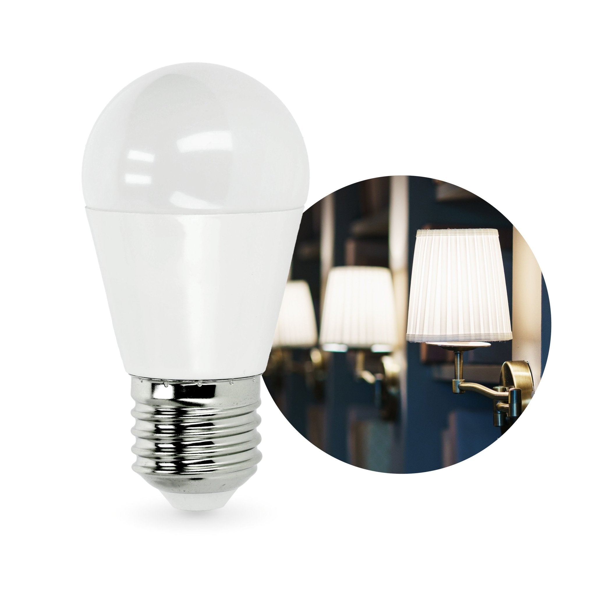 Żarówka kulka LED MB 8,5W E27 Barwa Zimnobiała 806lm 6500K - LAITICA