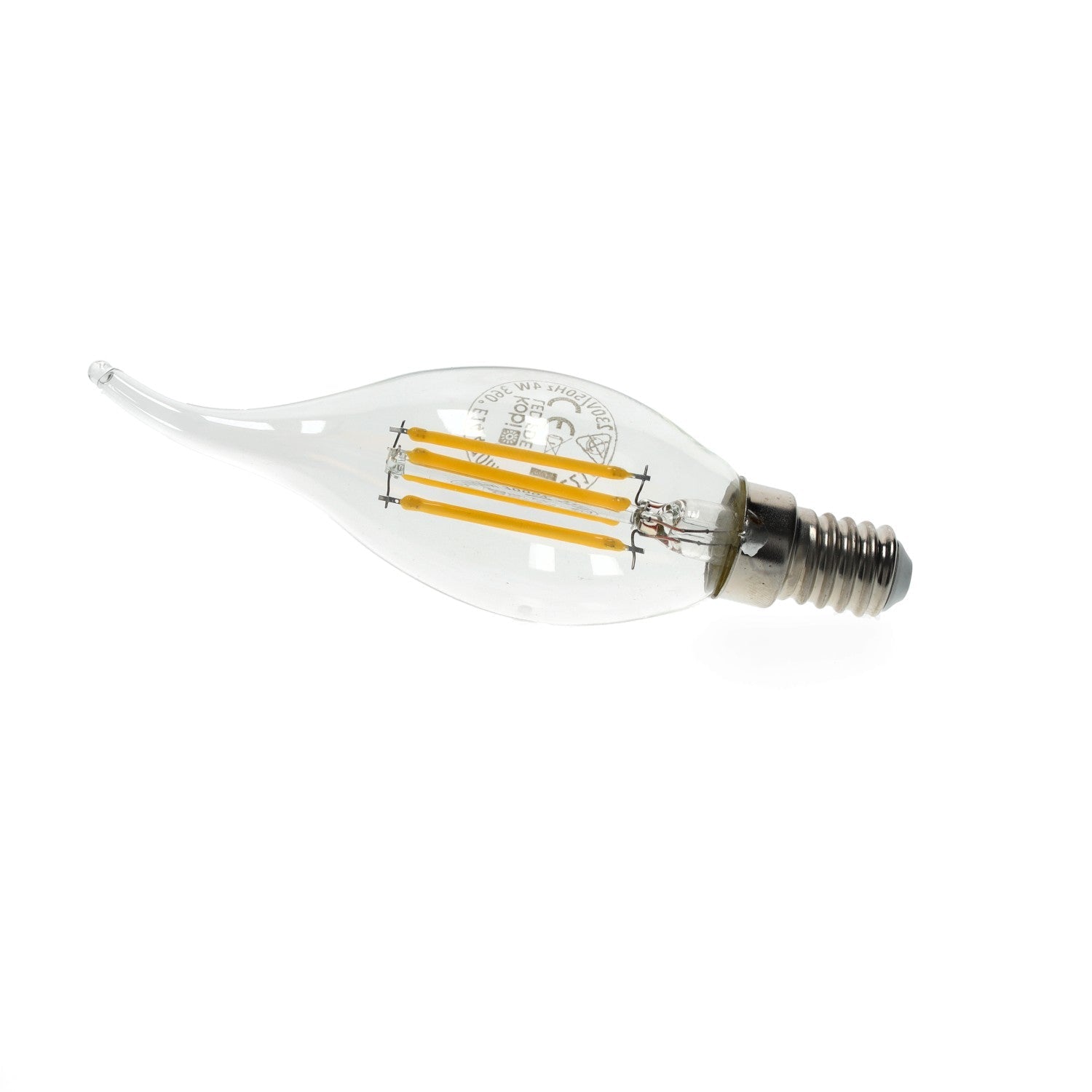 Żarówka LED 4W E14 barwa ciepłobiała 3000K 360 stopni - LAITICA
