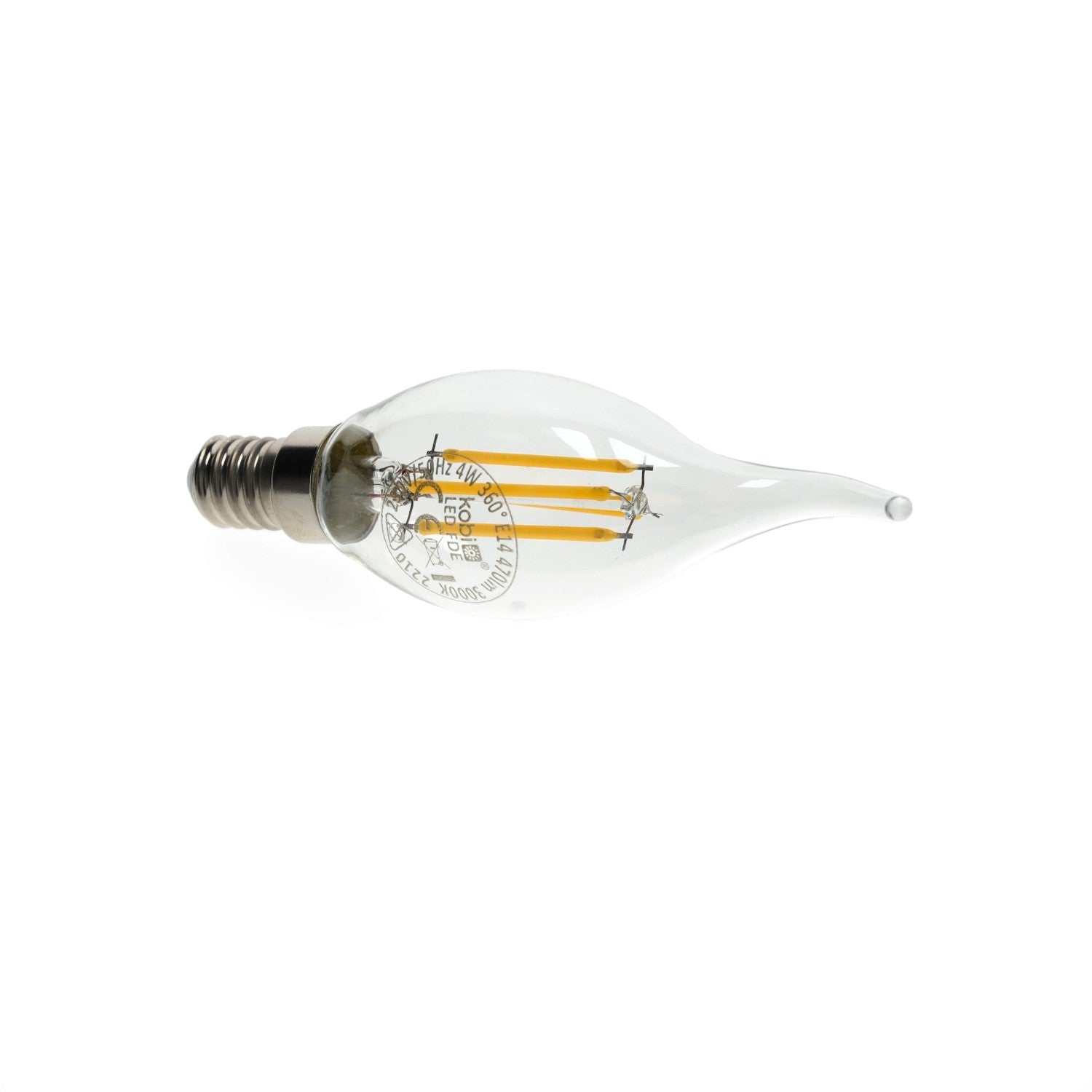 Żarówka LED 4W E14 barwa ciepłobiała 3000K 360 stopni - LAITICA
