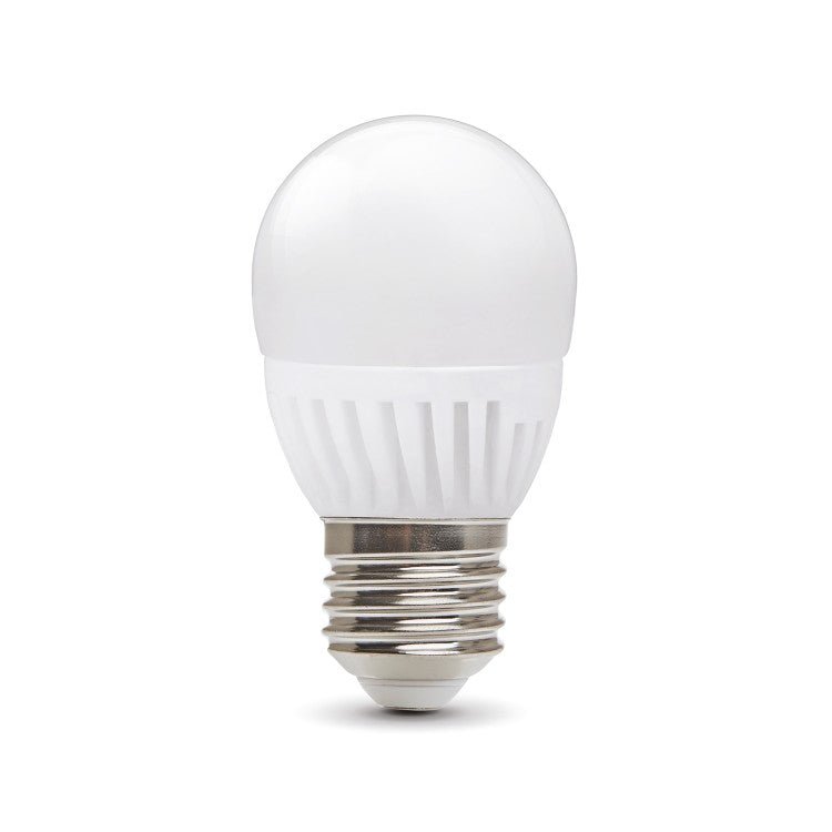 Żarówka LED 9W E27 barwa ciepłobiała 3000K KULKA ceramiczny korpus - LAITICA