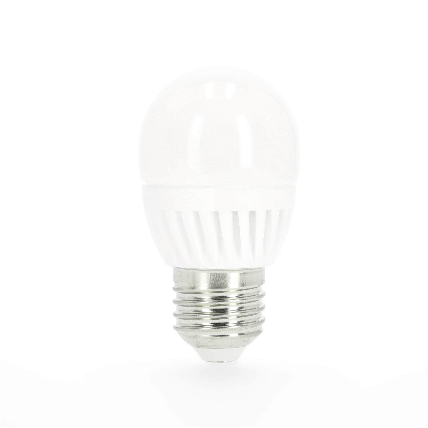 Żarówka LED 9W E27 barwa neutralna biała 4000K KULKA ceramiczny korpus - LAITICA