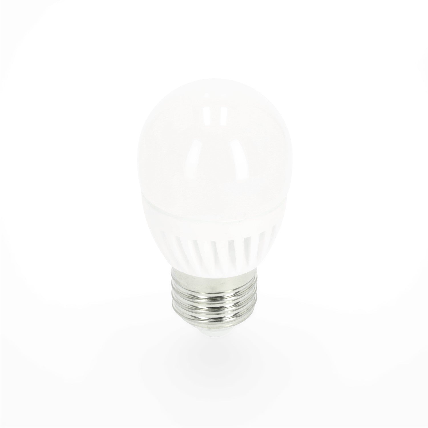 Żarówka LED 9W E27 barwa neutralna biała 4000K KULKA ceramiczny korpus - LAITICA