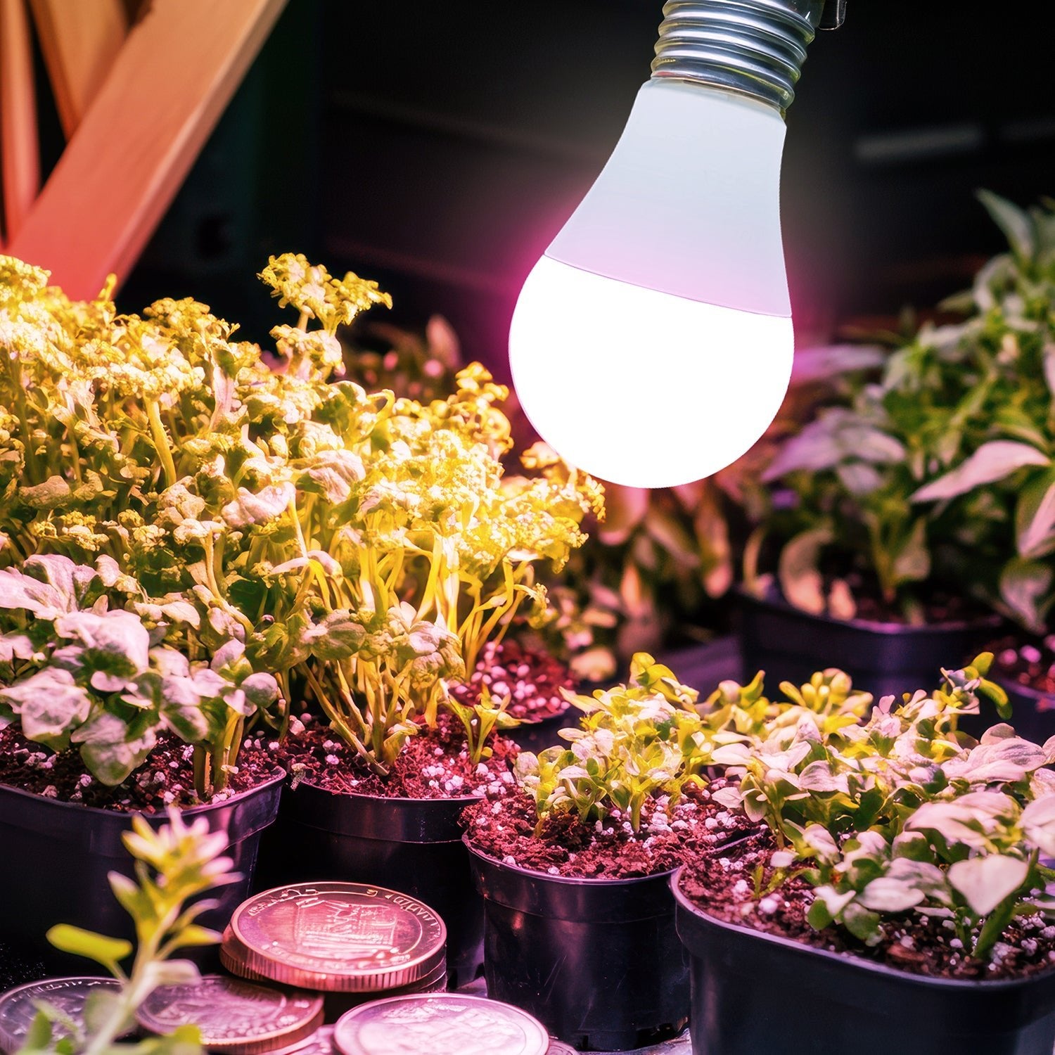 Żarówka LED do roślin E27 11W – wzrost, kwitnienie i doświetlanie roślin - LAITICA