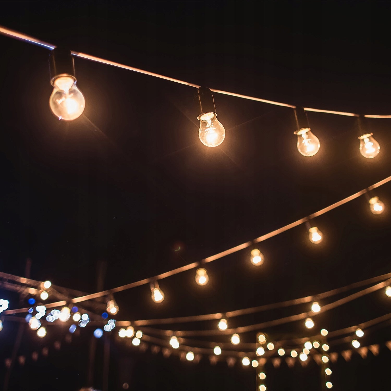 ŻARÓWKA LED E27 moc 1,3W 3000K barwa ciepłobiała Kulka EDISON - LAITICA