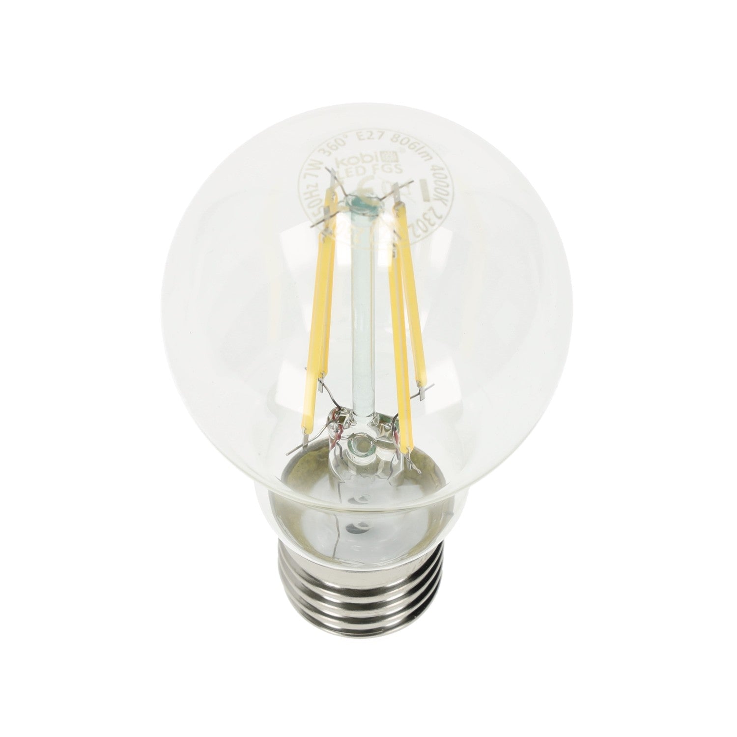 Żarówka LED FGS 7W E27 barwa neutralna biała - LAITICA
