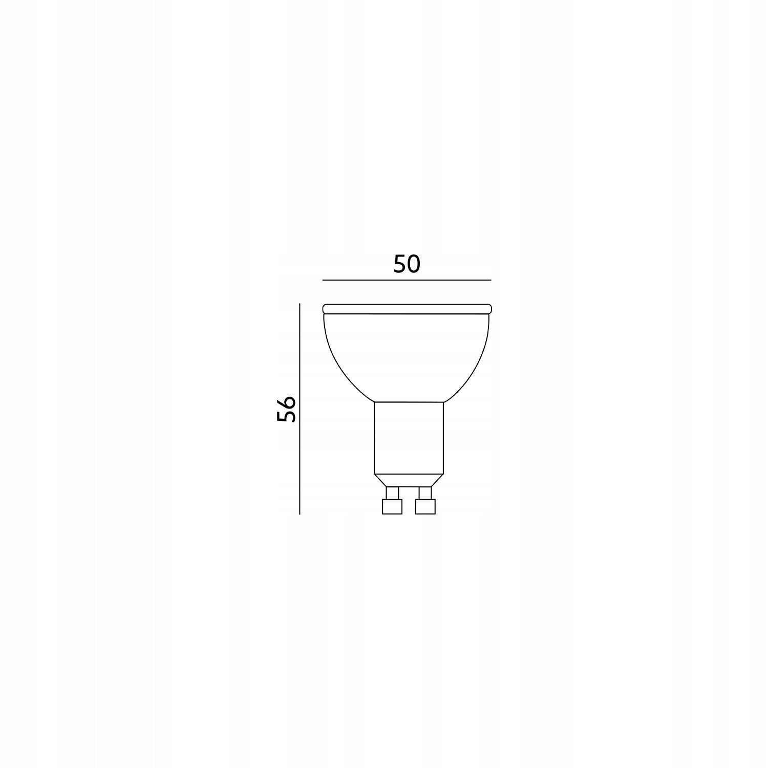 Żarówka LED GU10 5W barwa Zimna Biała LED Light System 400lm - LAITICA