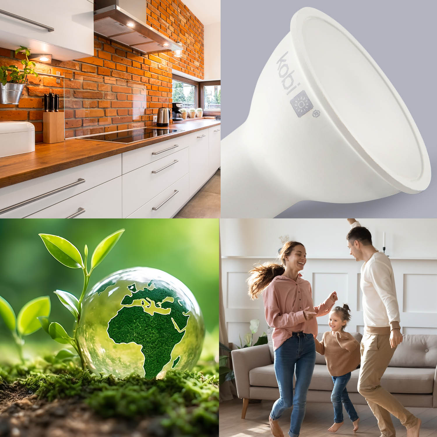 Żarówka LED GU10 7W barwa ciepłobiała 600lm - LAITICA