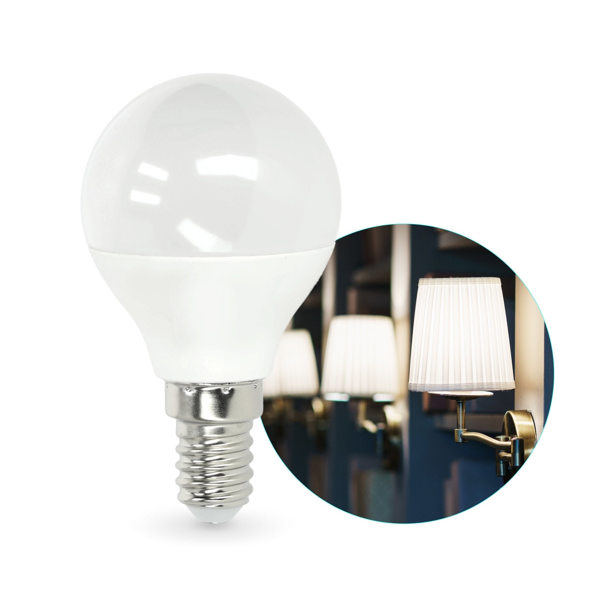 Żarówka LED MB 8,5W Barwa Ciepła Biała E14 3000K 180 stopni 806lm - LAITICA