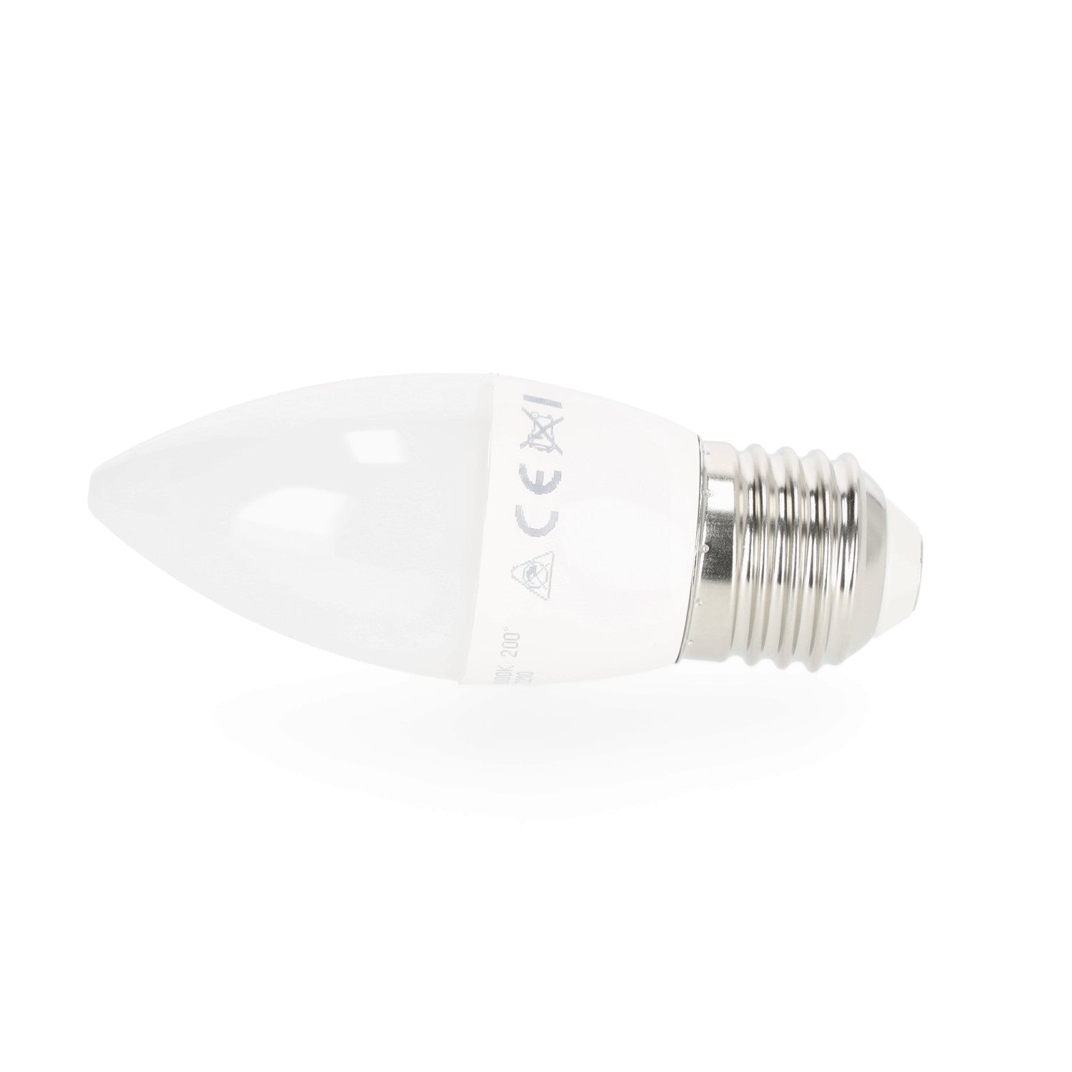 Żarówka LED świeczka 6W E27 barwa CIEPŁA BIAŁA 3000K 470lm - LAITICA