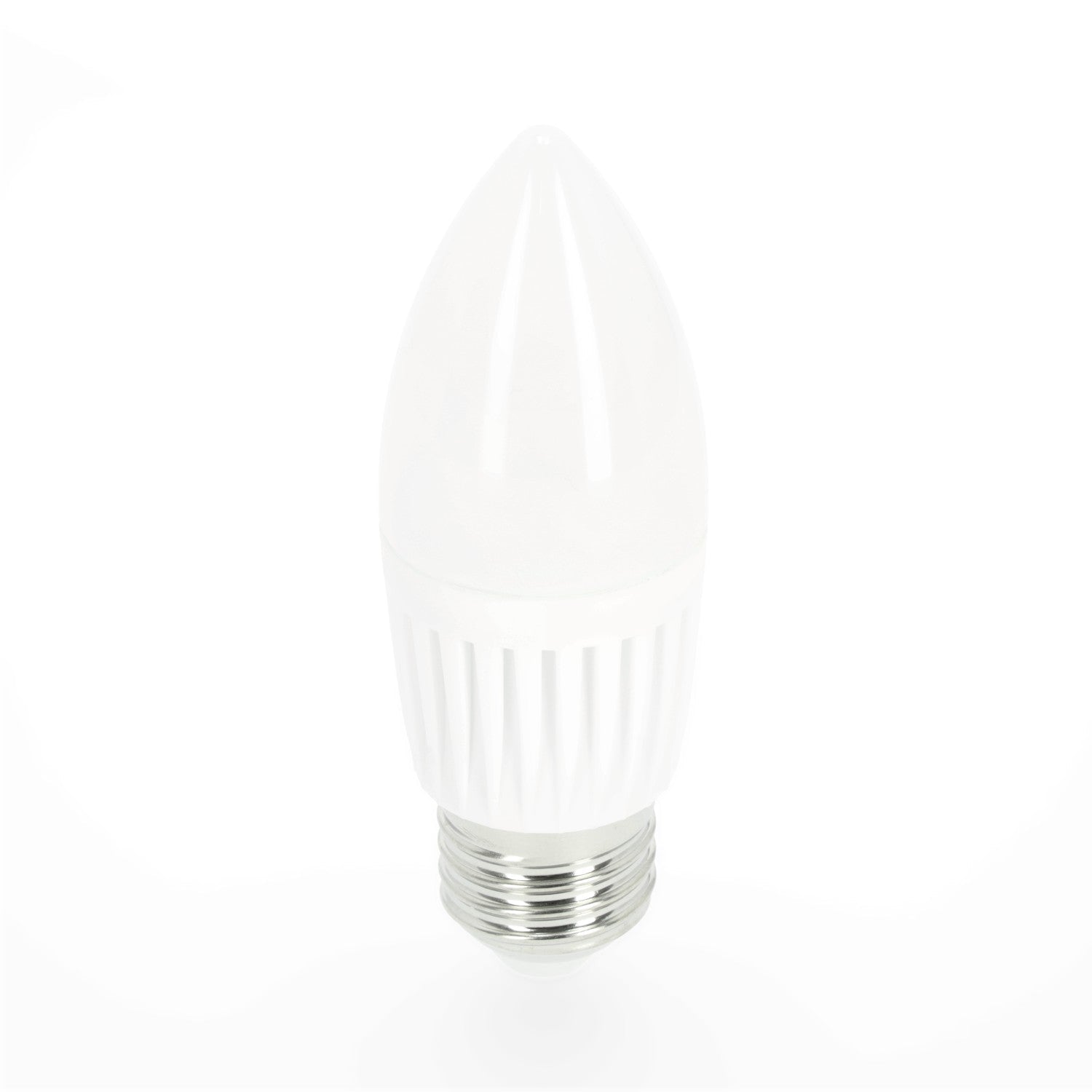 Żarówka LED świeczka 9W E27 barwa ZIMNOBIAŁA 6000K 900lm ceramiczny korpus - LAITICA