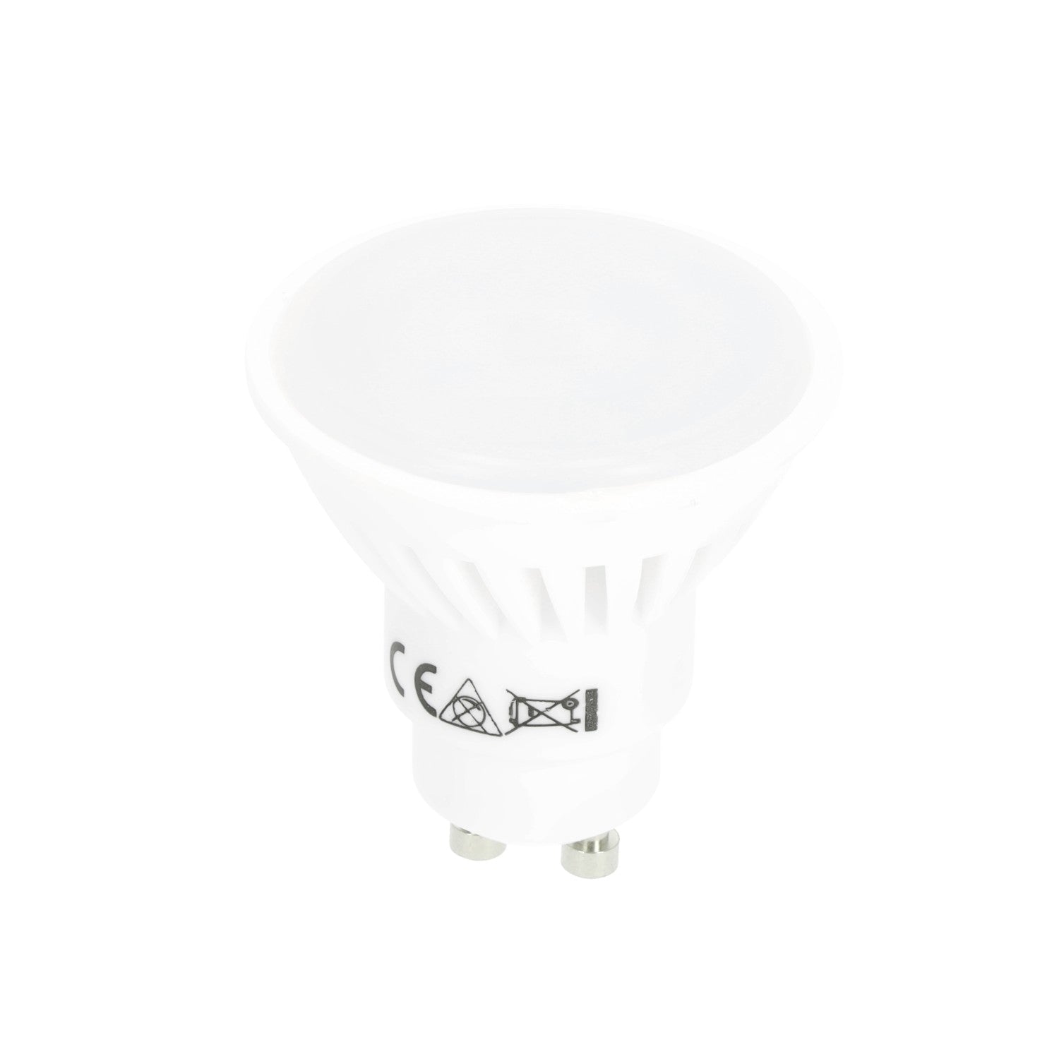 Żarówka ledowa LED GU10 9W barwa ciepłobiała 3000K ceramiczny korpus - LAITICA