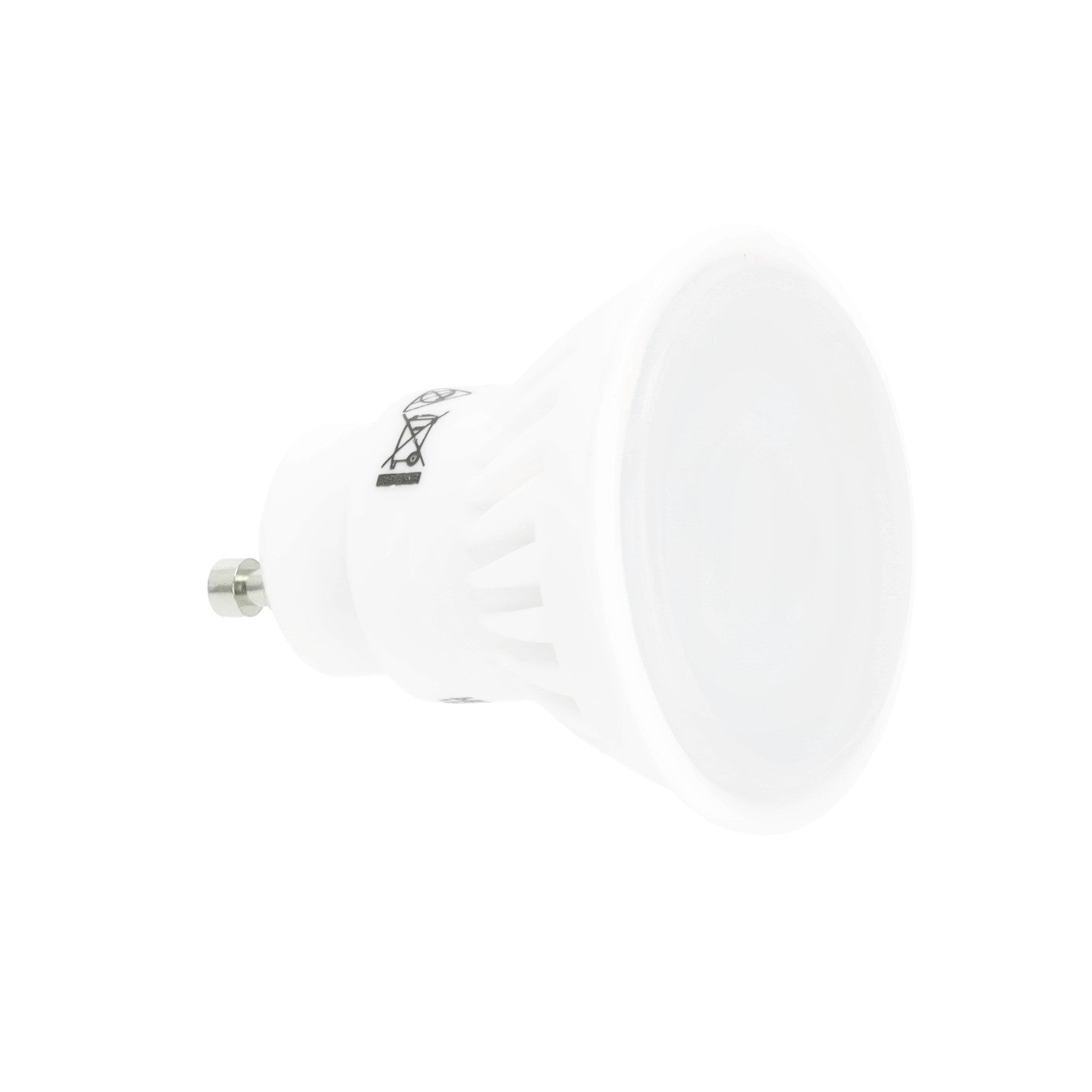 Żarówka ledowa LED GU10 9W barwa ciepłobiała 3000K ceramiczny korpus - LAITICA