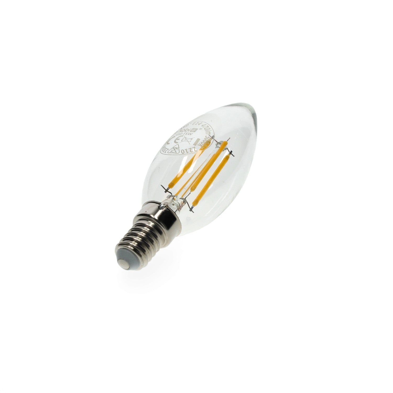 Żarówka świeczka LED 4W E14 barwa ciepła 3000K 360 stopni - LAITICA