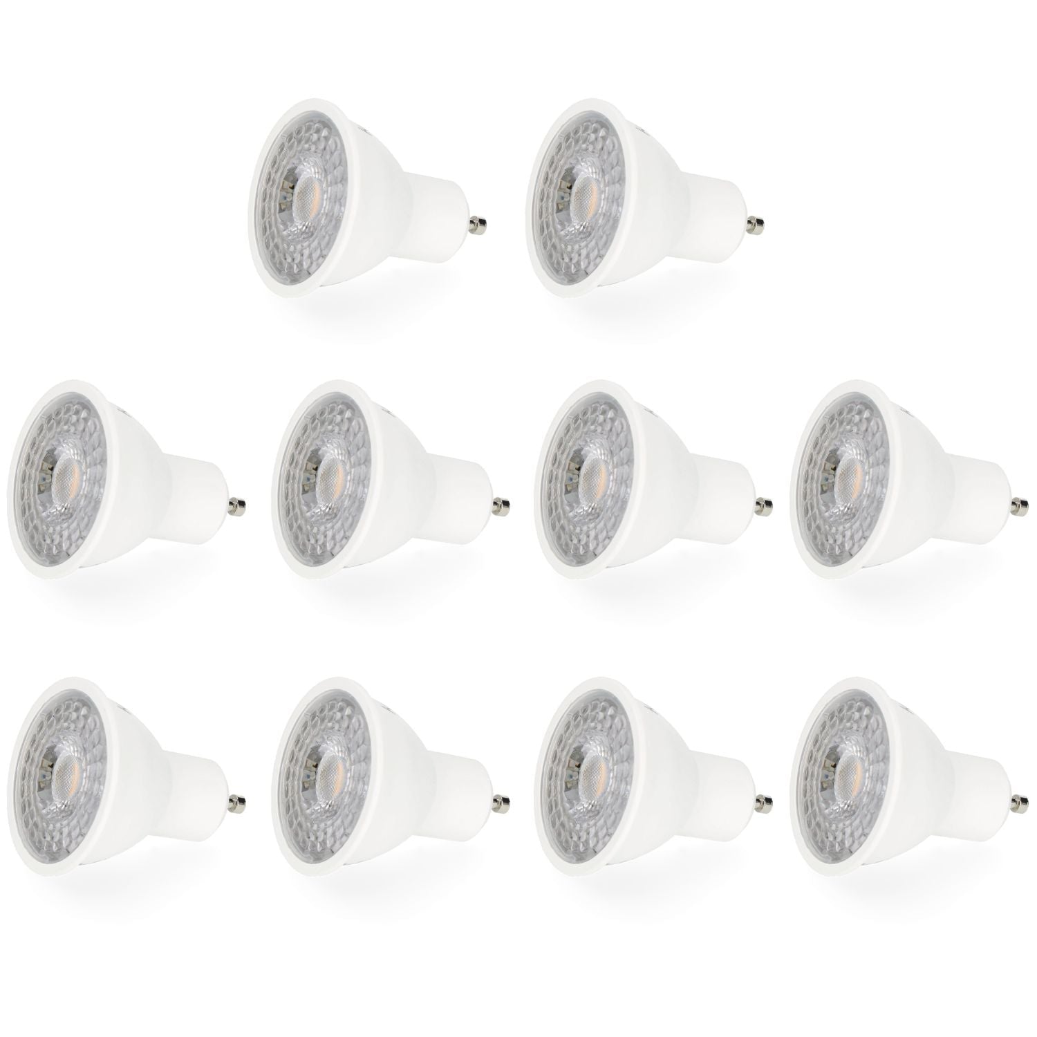 Zestaw 10x Żarówka LED GU10 3W PREMIUM Barwa CIEPŁA Dioda SAMSUNG - LAITICA