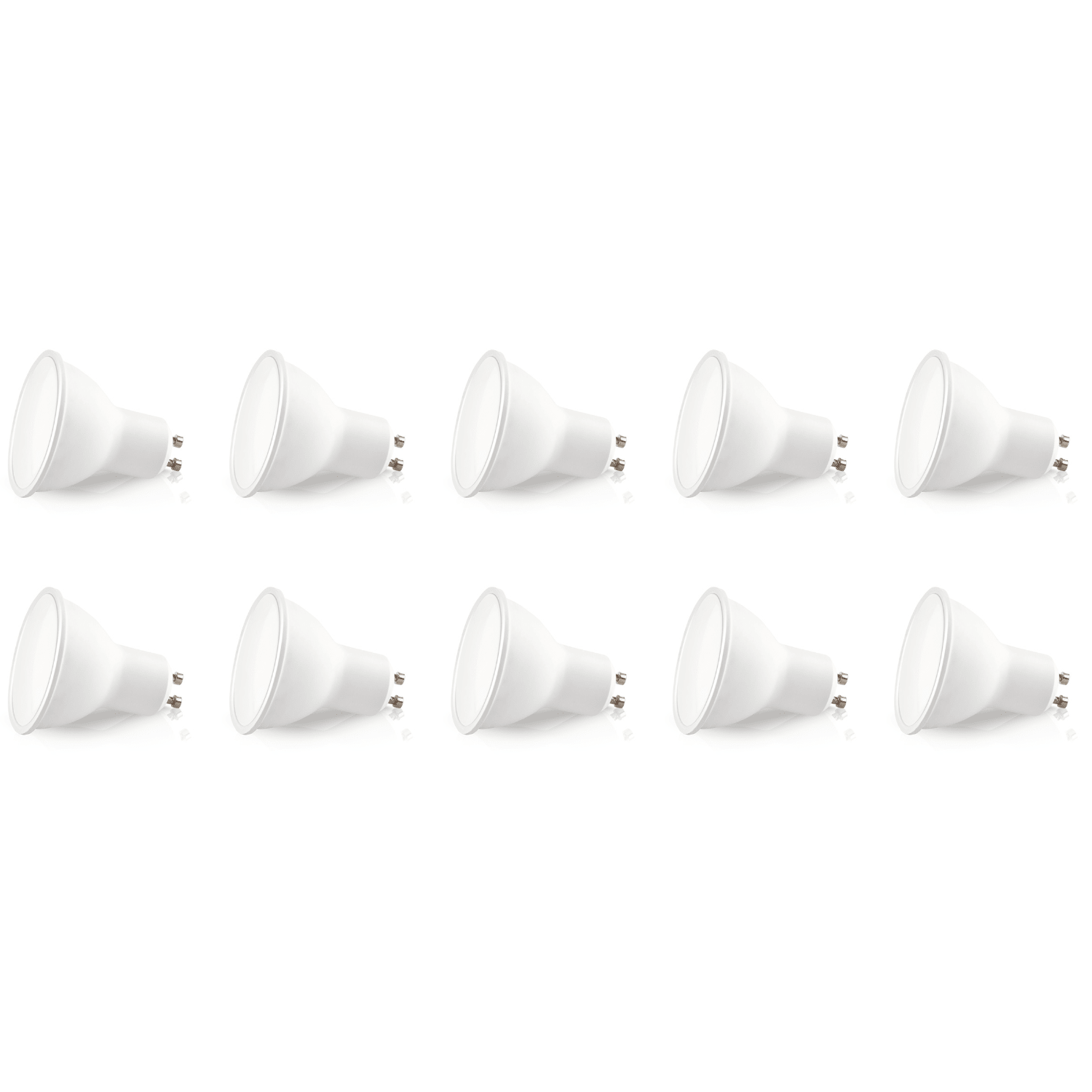 Zestaw 10x Żarówka LED GU10 5W barwa Neutralna Biała 4000K LLS - LAITICA