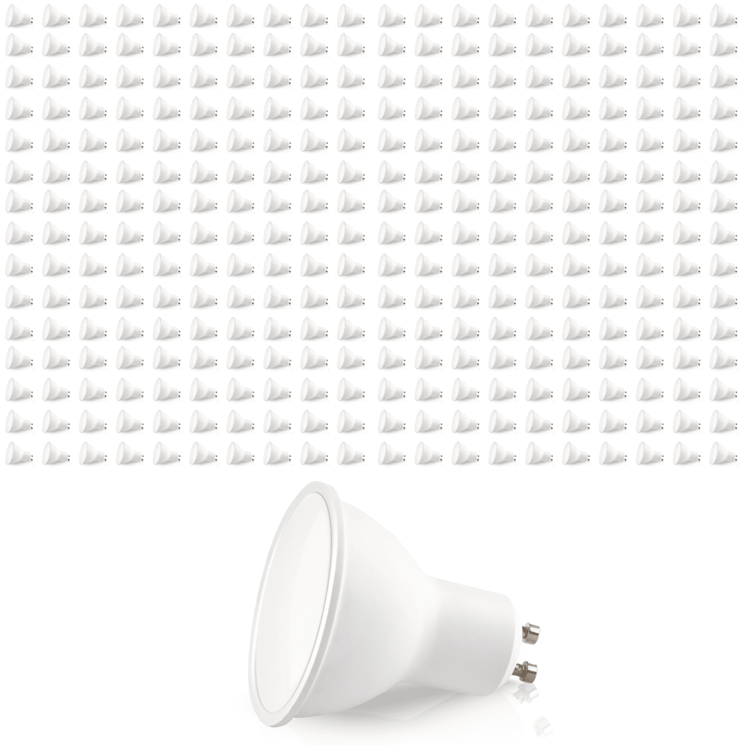 Zestaw 300x Żarówka LED GU10 1W barwa CIEPŁA BIAŁA 3000K LLS - LAITICA