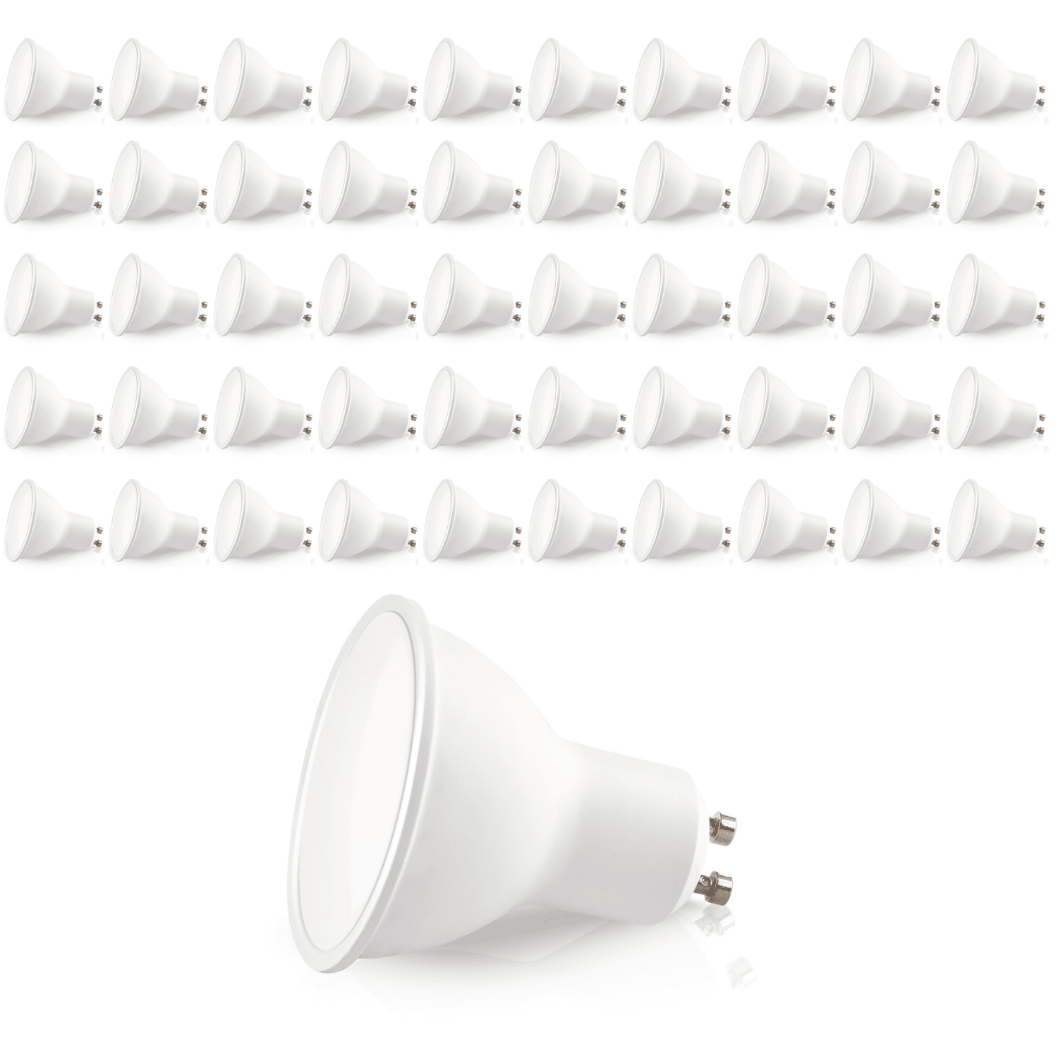 Zestaw 50x Żarówka LED GU10 5W barwa Zimna Biała 6000K LLS - LAITICA