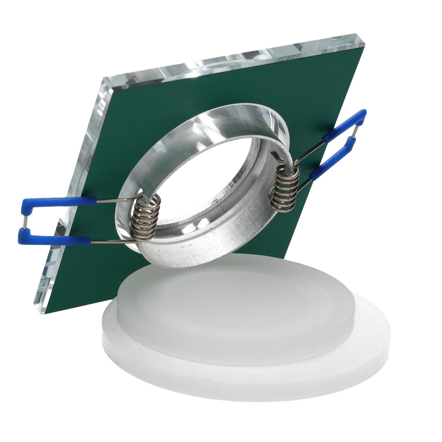 Zestaw 6x oprawa halogenowa przeźroczysta LUMO8N + LED GU10 5W neutralna - LAITICA