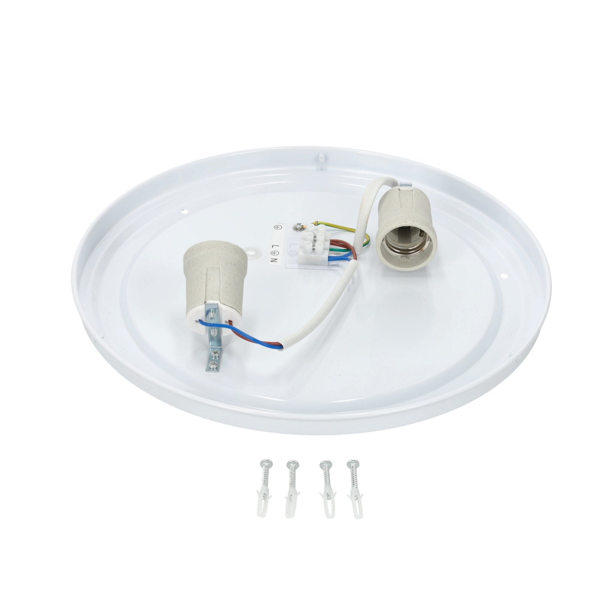 Zestaw oprawa oświetleniowa LUXO chrom + 2x żarówka ledowa LED 7W E27 6500K - LAITICA