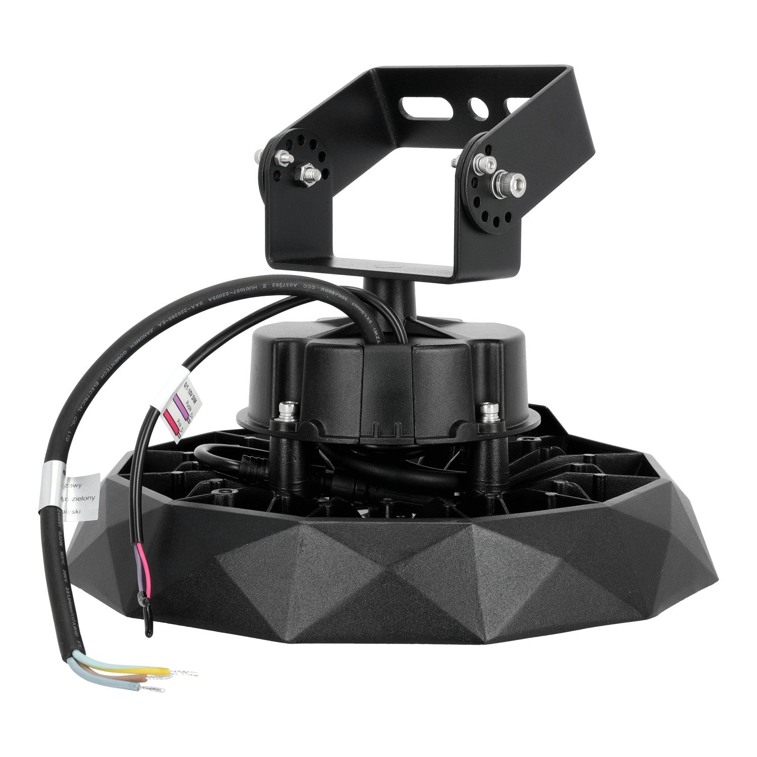 Zestaw oprawa przemysłowa LED EIRA 100W 90° neutralna + uchwyt do montażu - LAITICA