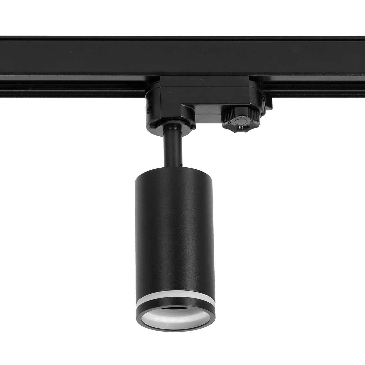 Zestaw Szynowy 3 FAZOWY 4x Lampa na GU10 + Szyna 2m Komplet CZARNY - LAITICA