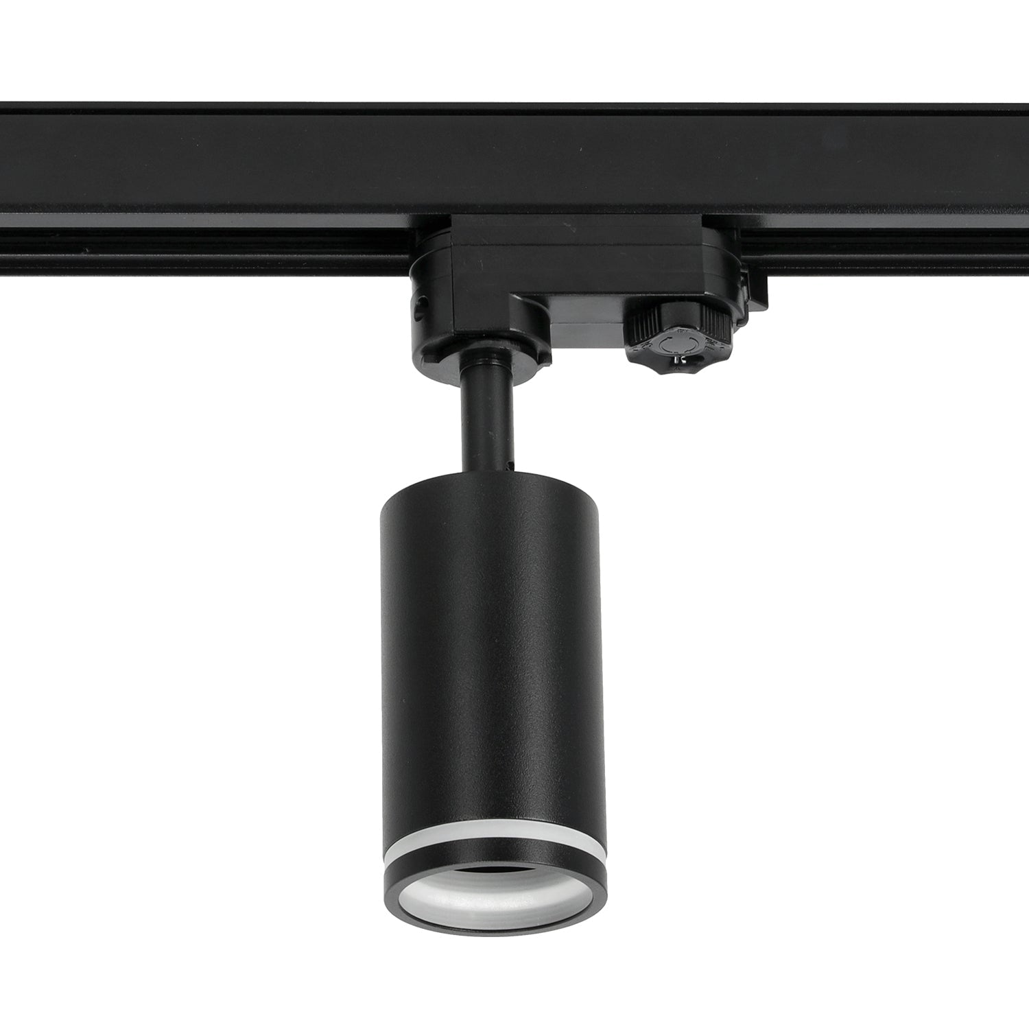 Zestaw Szynowy 3 FAZOWY 8x Lampa na GU10 +Szyna 1m+1m+2m + Łącznik T CZARNY - LAITICA