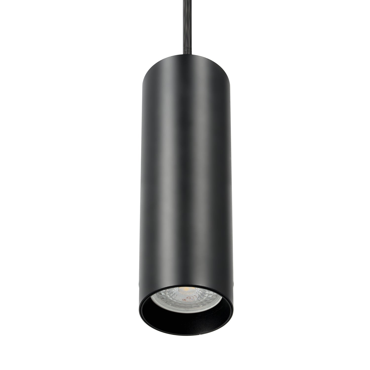 Zestaw szynowy 3 fazowy szyna 1m+2m+2m, 7x Lampa, łącznik wew. + L CZARNY - LAITICA