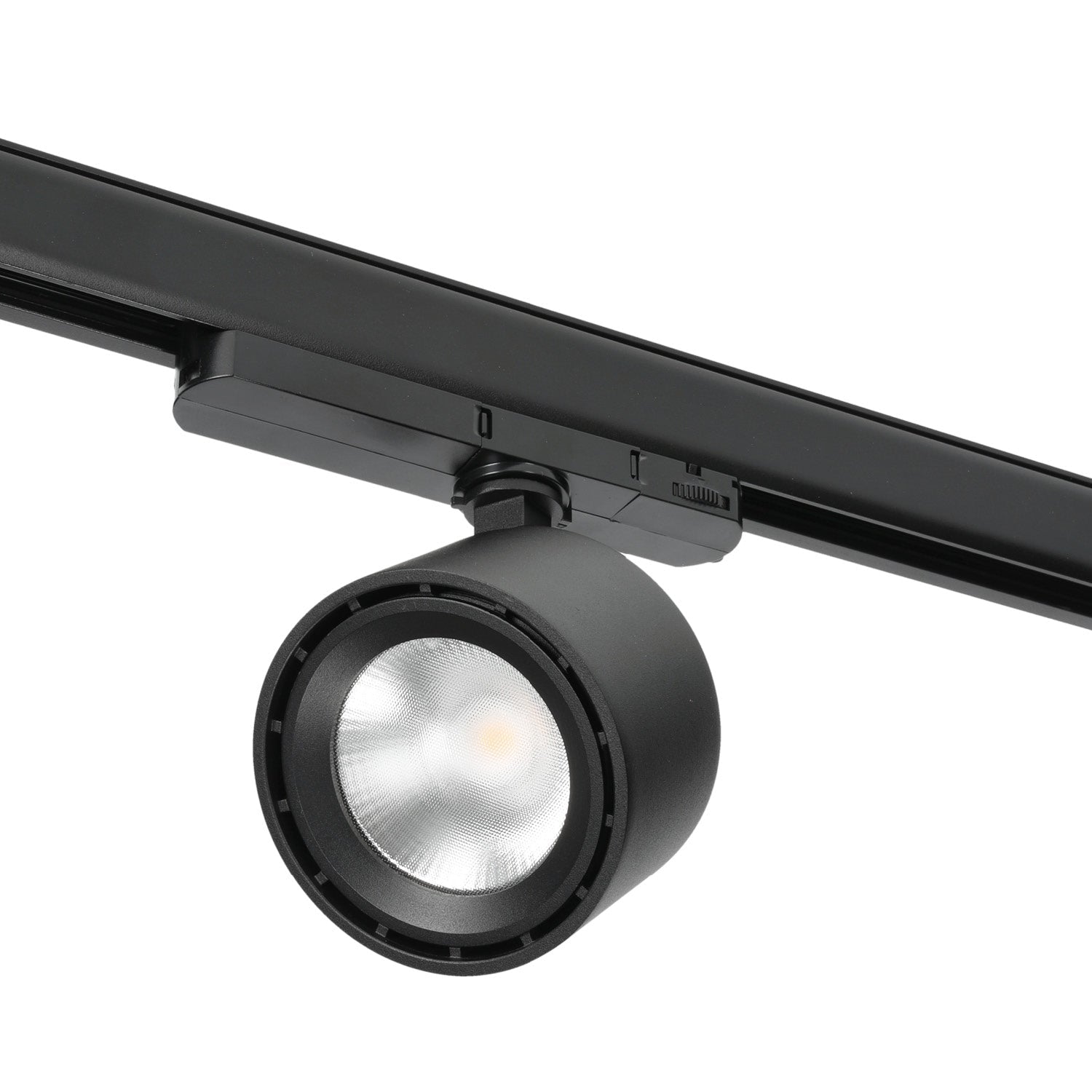Zestaw szynowy 3 fazowy szyna 2m, 6x LED 10W CZARNY kompletny zestaw - LAITICA