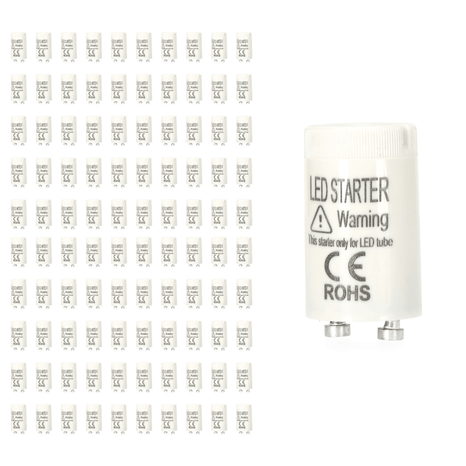 100x Starter do świetlówek LED T8 ZESTAW - LAITICA