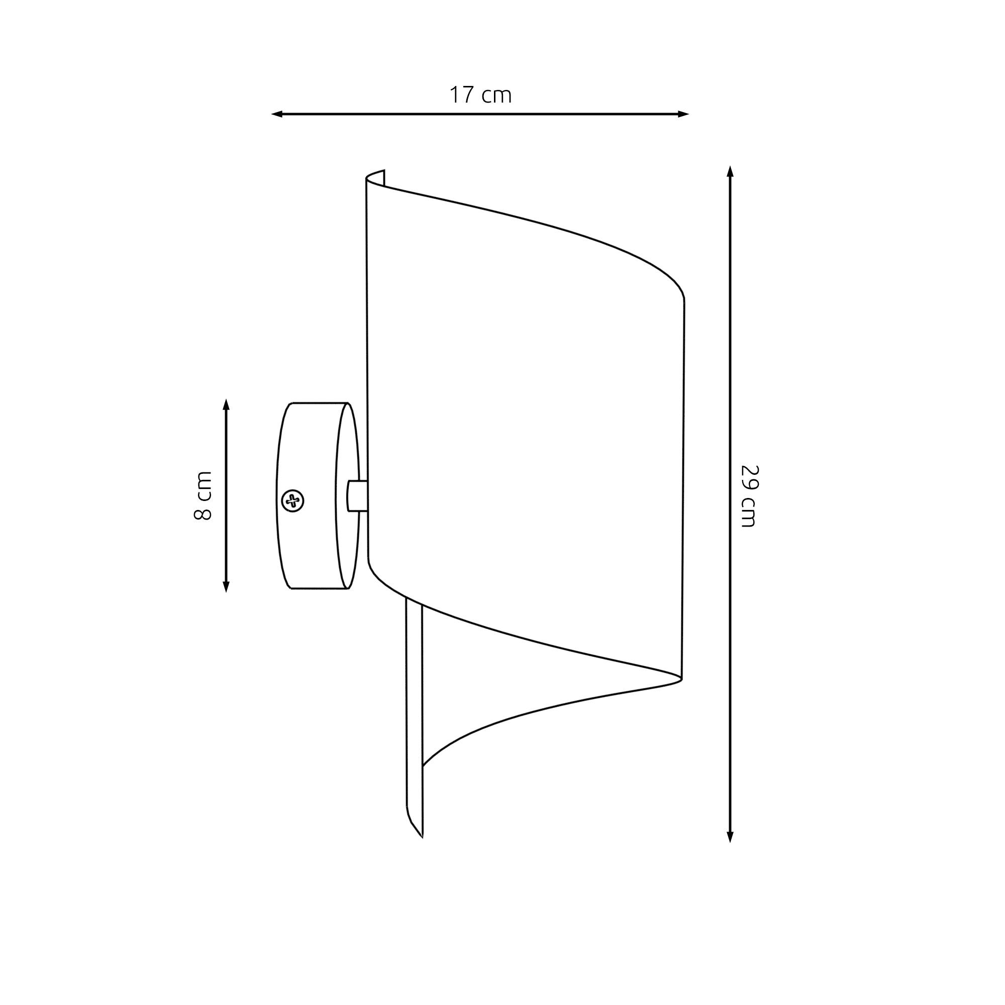 Kinkiet ścienny INEZ Ażurowy CZARNY Metalowy 1xG9 lampa Oryginalny Design