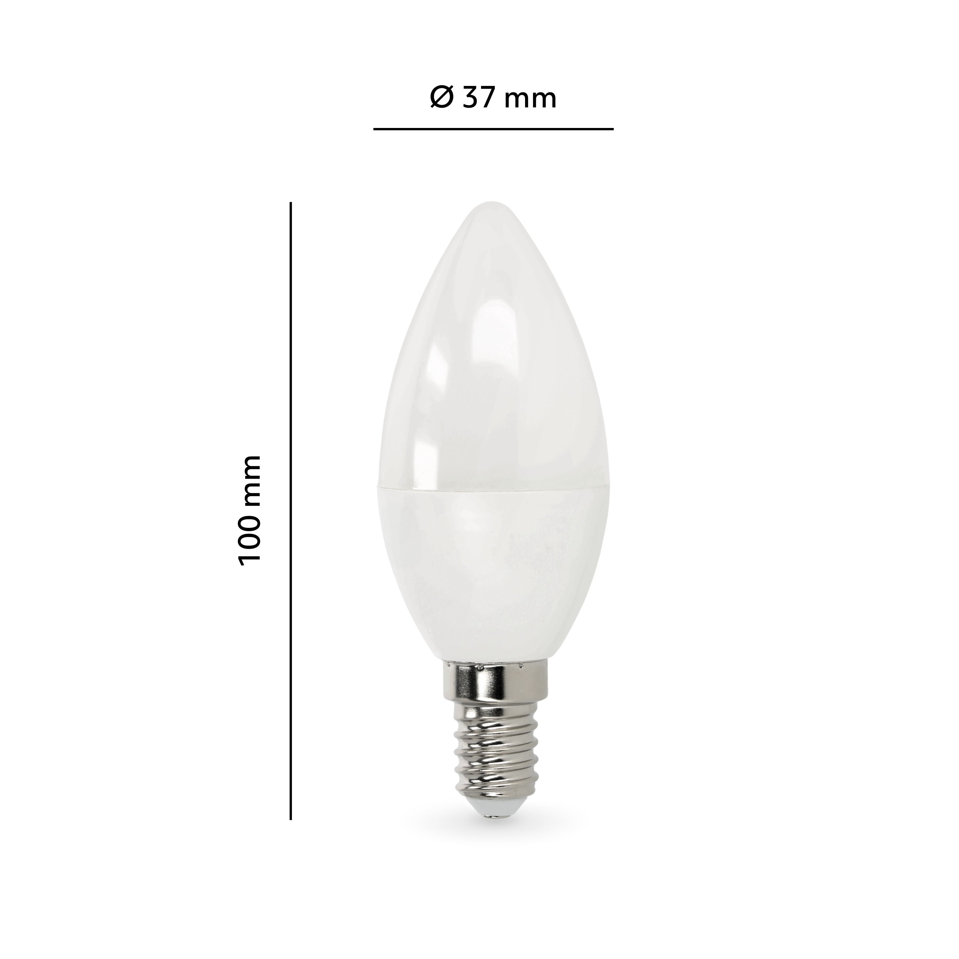 Żarówka LED SW E14 8,5W Barwa Ciepła 3000K 806lm Żarówka Świeczka