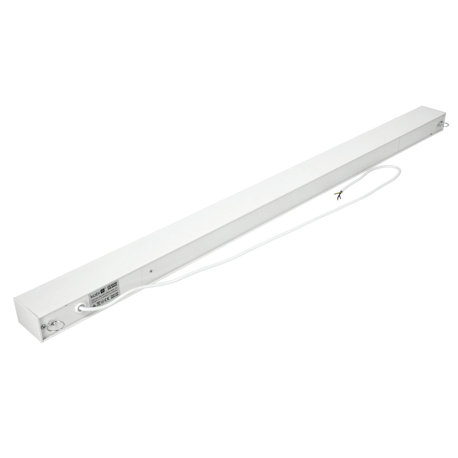 Oprawa JUVE wbudowane diody LED barwa neutralna 20W 120 cm BIAŁA 2600lm