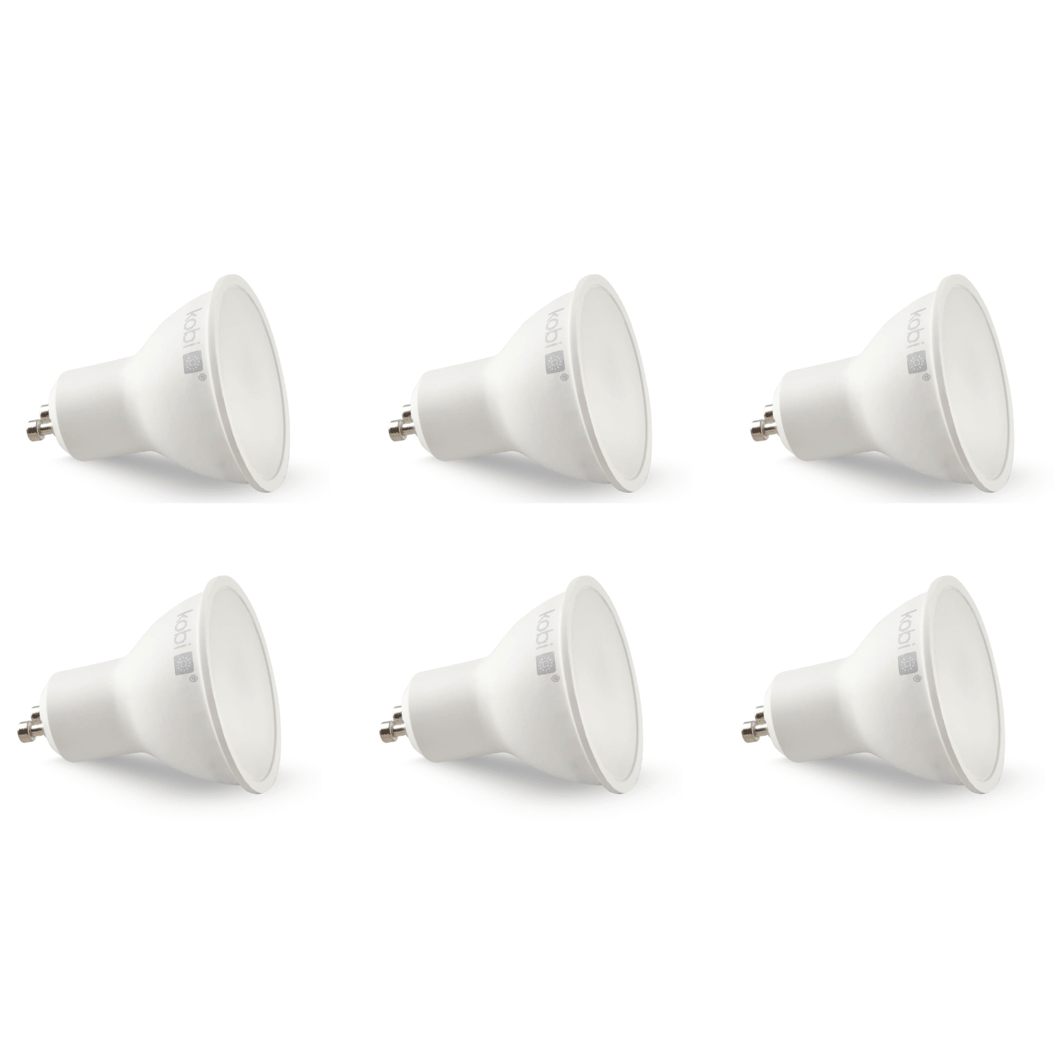 6x Żarówka LED GU10 7W Barwa NEUTRALNA BIAŁA 4000K 600lm ZESTAW - LAITICA