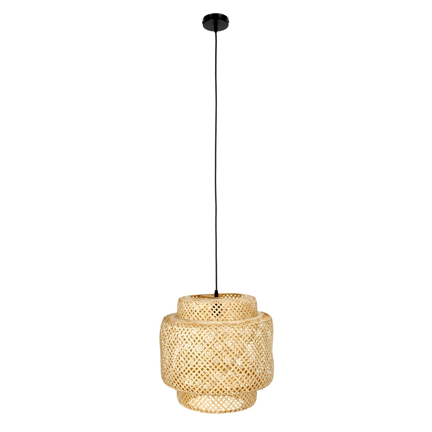 Lampa bambusowa BONN boho wisząca