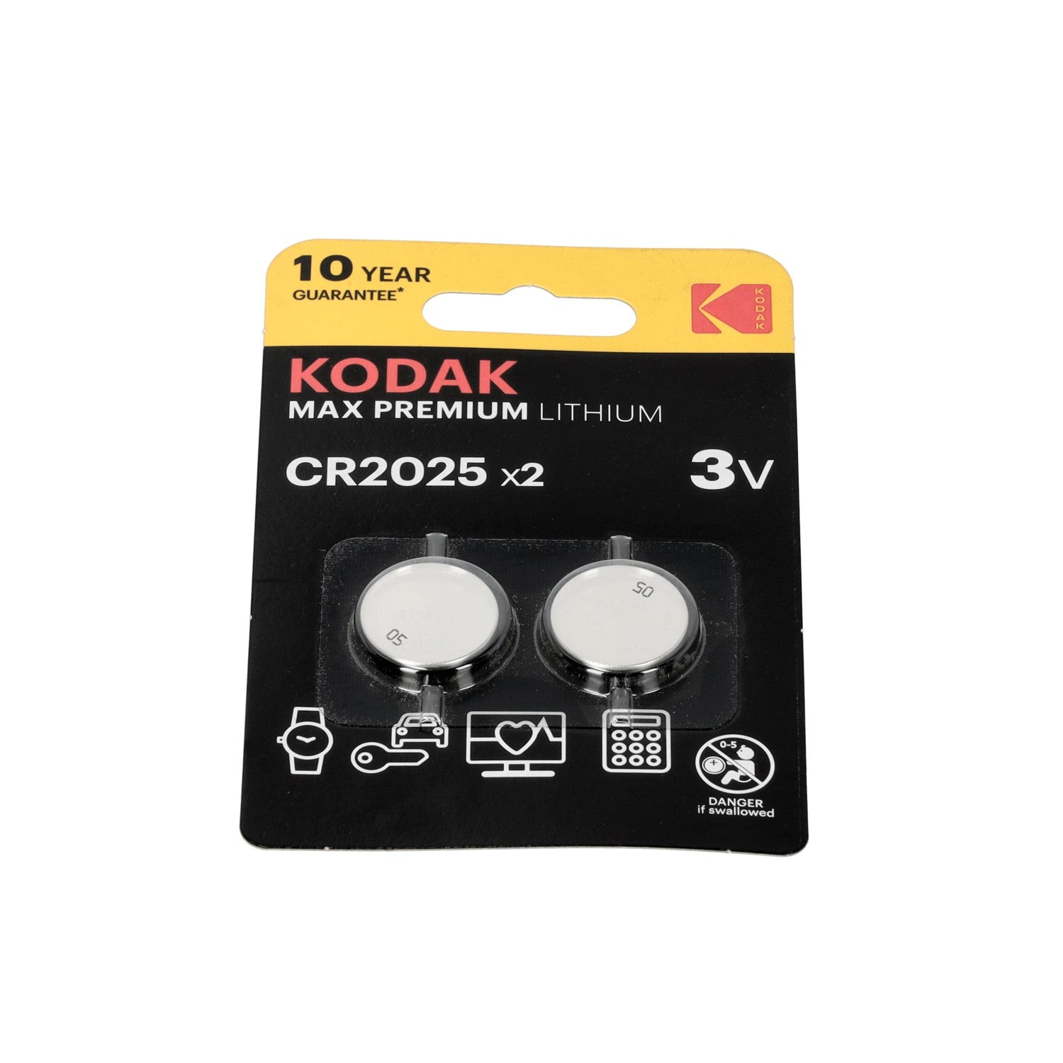 Bateria KODAK MAX PREMIUM CR2025 3V litowa BLISTER 2 sztuki