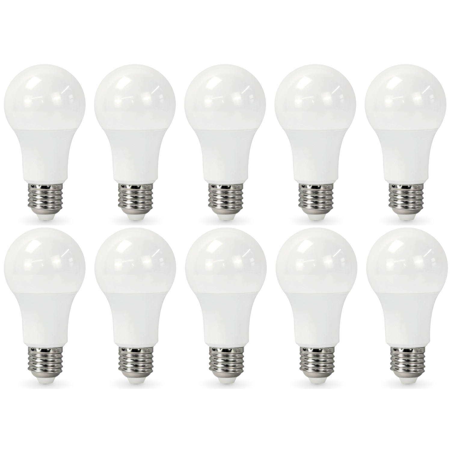 10x Żarówka LED GS E27 Kulka 10,5W 6500K Barwa Zimna biała 1055lm 200 stopni