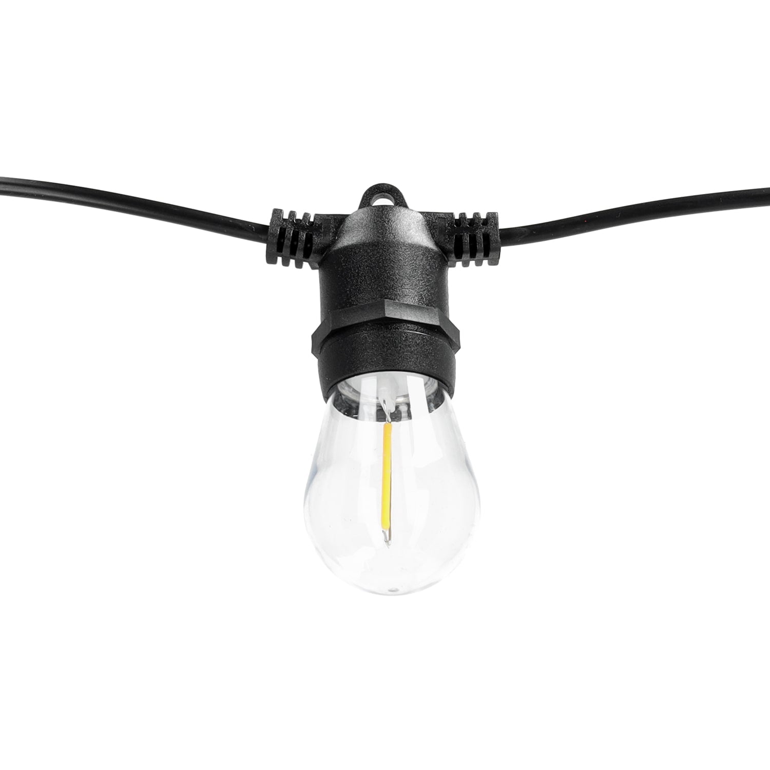 Girlanda Solarna LED 20m 20x E27 – Lampki Ogrodowe Taras Balkon - LAITICA