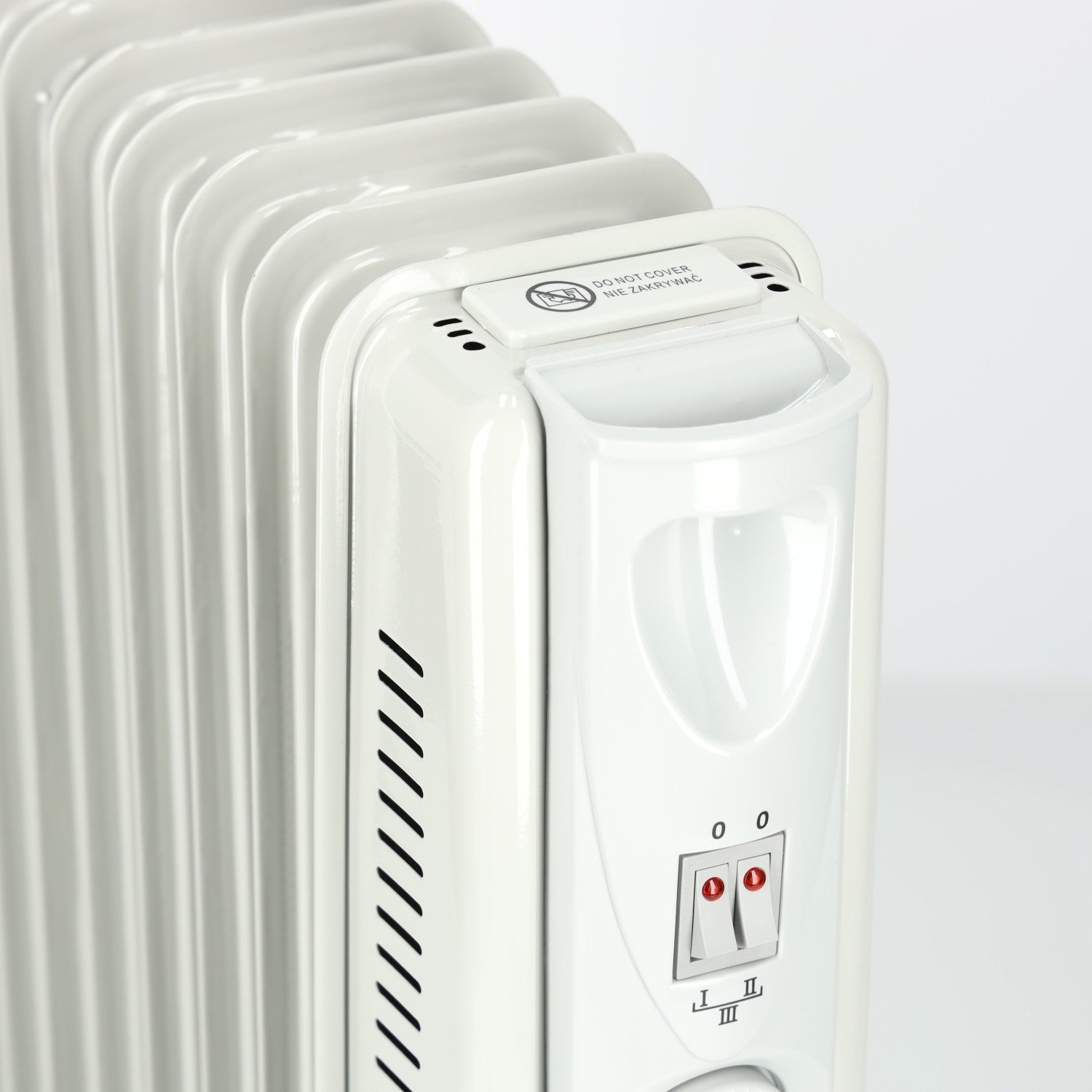 Grzejnik olejowy CALEN 2500W z regulacją mocy 11 żeberek - LAITICA