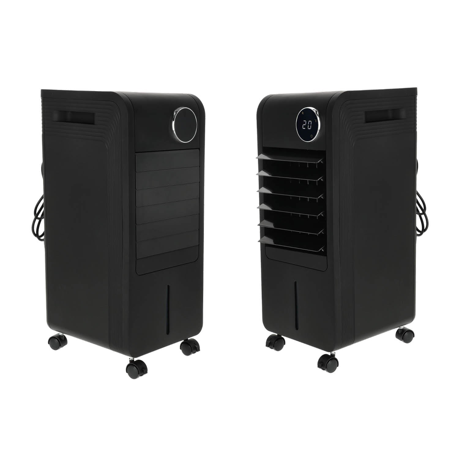 Klimator Ewaporacyjny 65W 3w1 z Pilotem | Chłodzenie | Czarny - LAITICA