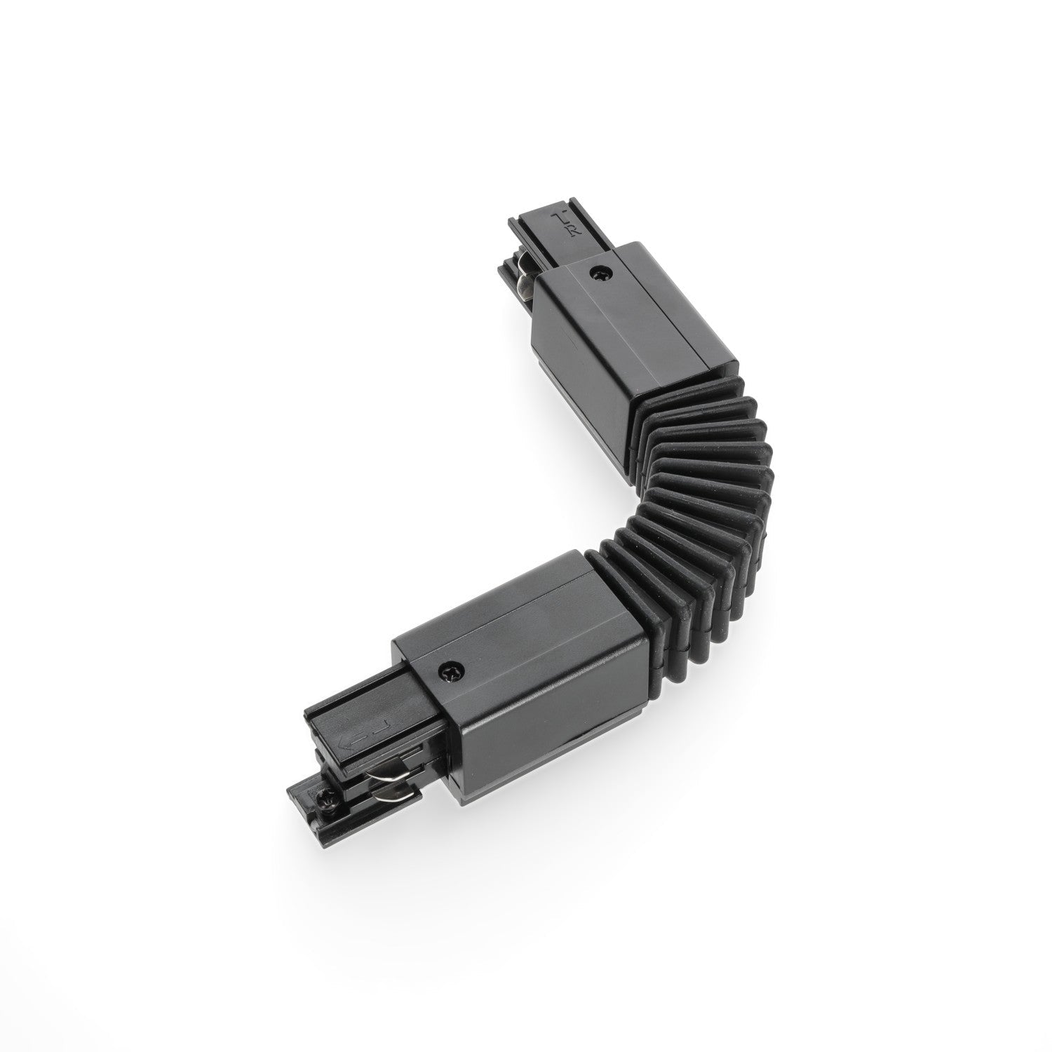 Łącznik 'F' do łączenia szyn ZEWNĘTRZNY CZARNY do LED NEXTRACK - LAITICA