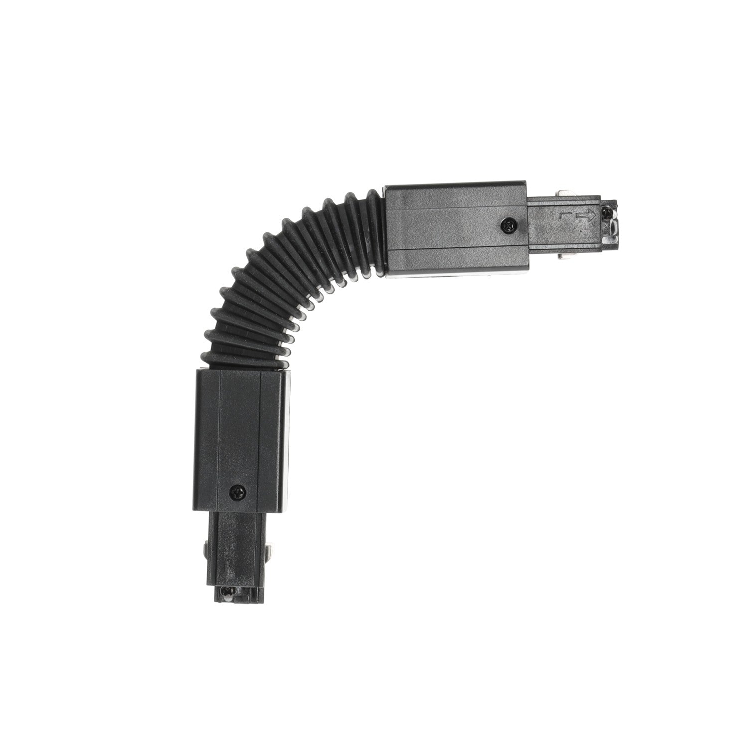 Łącznik 'F' do łączenia szyn ZEWNĘTRZNY CZARNY do LED NEXTRACK - LAITICA