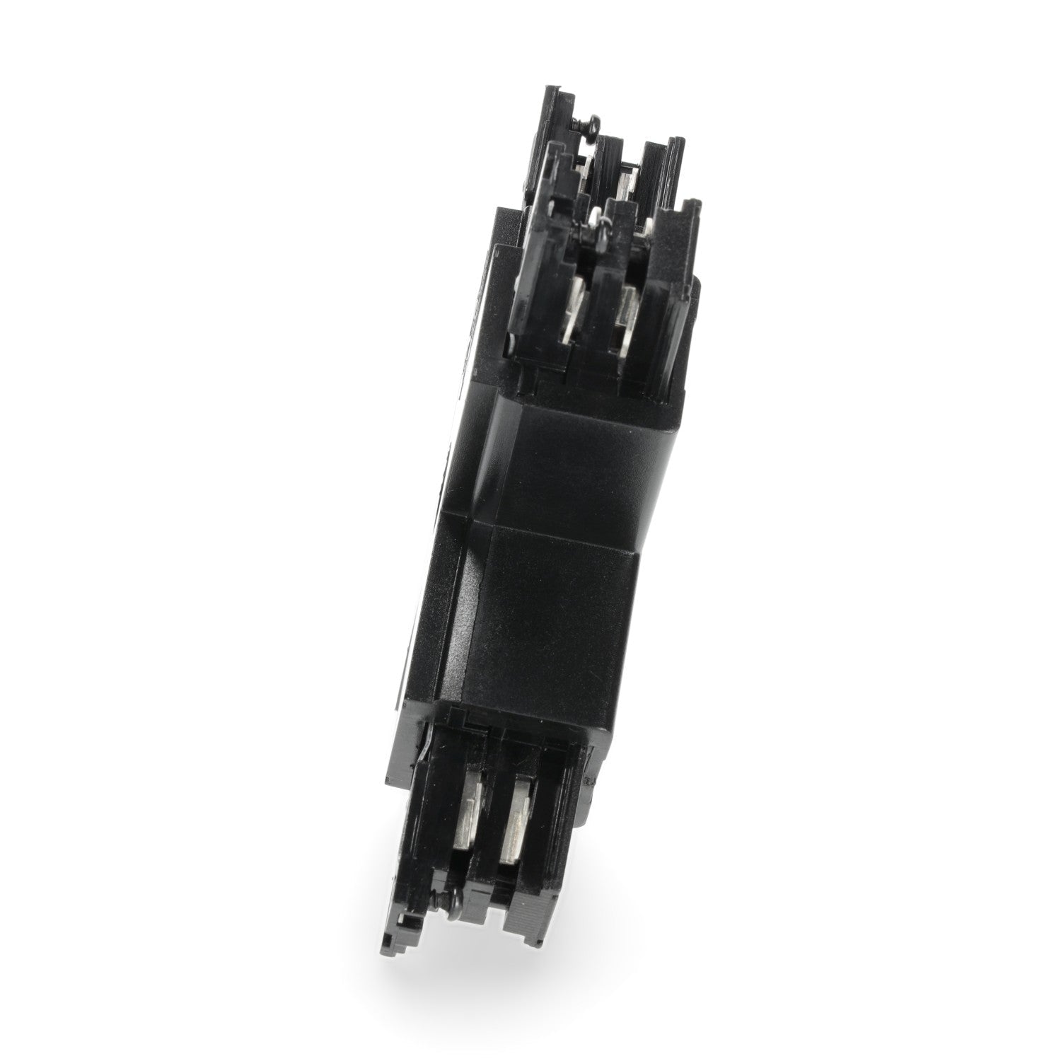 Łącznik 'X' do łączenia szyn ZEWNĘTRZNY CZARNY do LED NEXTRACK - LAITICA