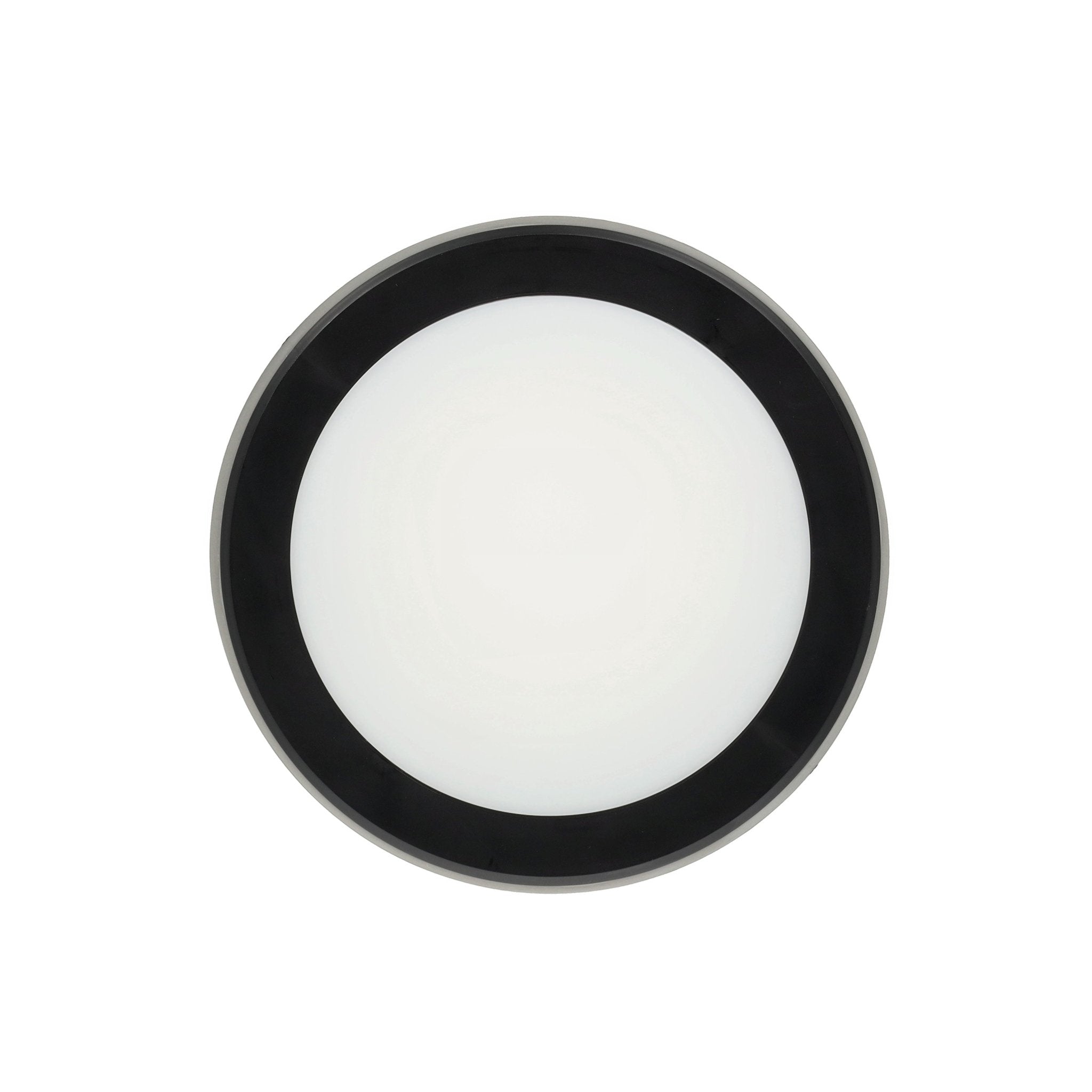 Lampa Sufitowa LED 12W Czarna Okrągła CCT Regulacja Barwy Oprawa Natynkowa - LAITICA