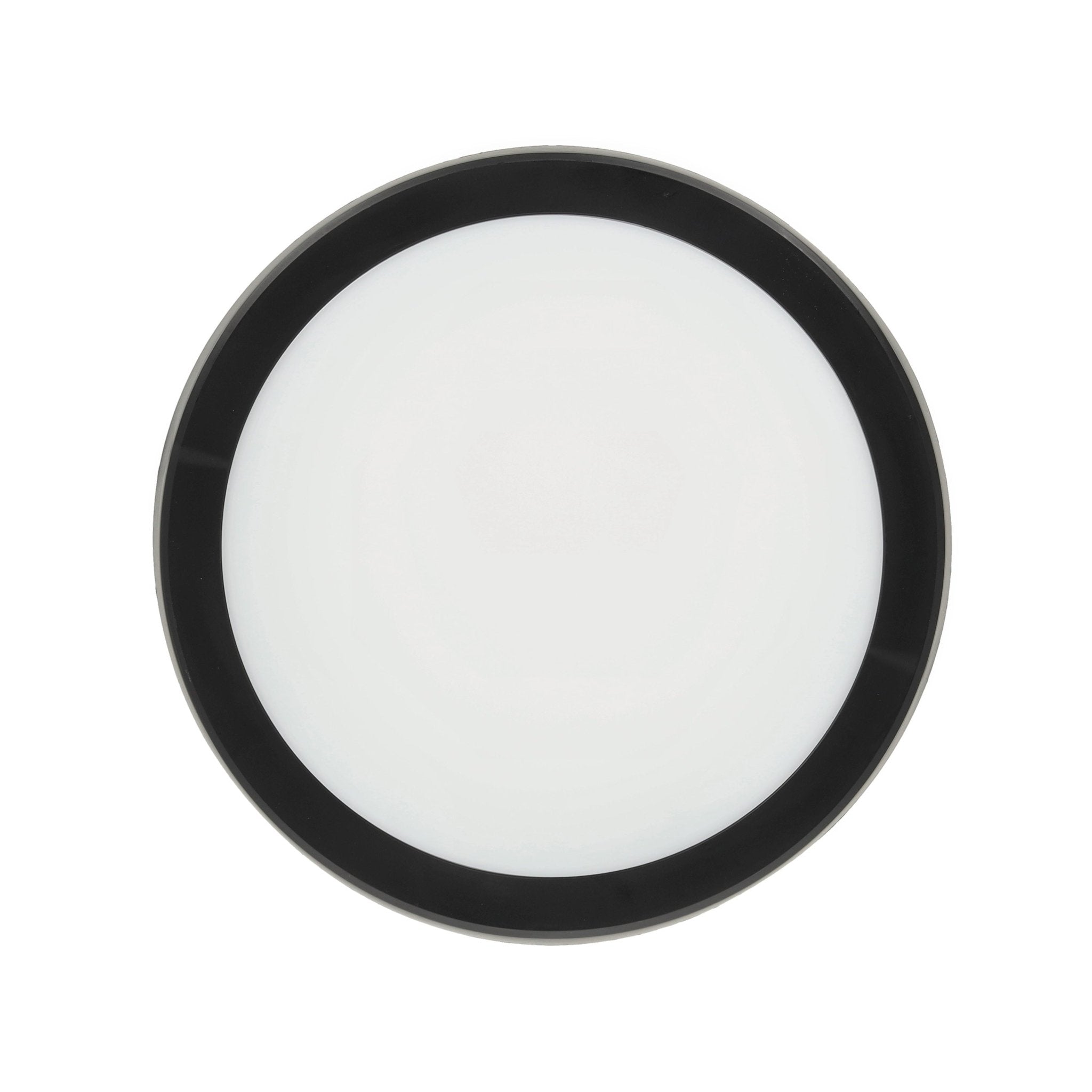 Lampa Sufitowa LED 18W Czarna Okrągła CCT Regulacja Barwy Oprawa Natynkowa - LAITICA