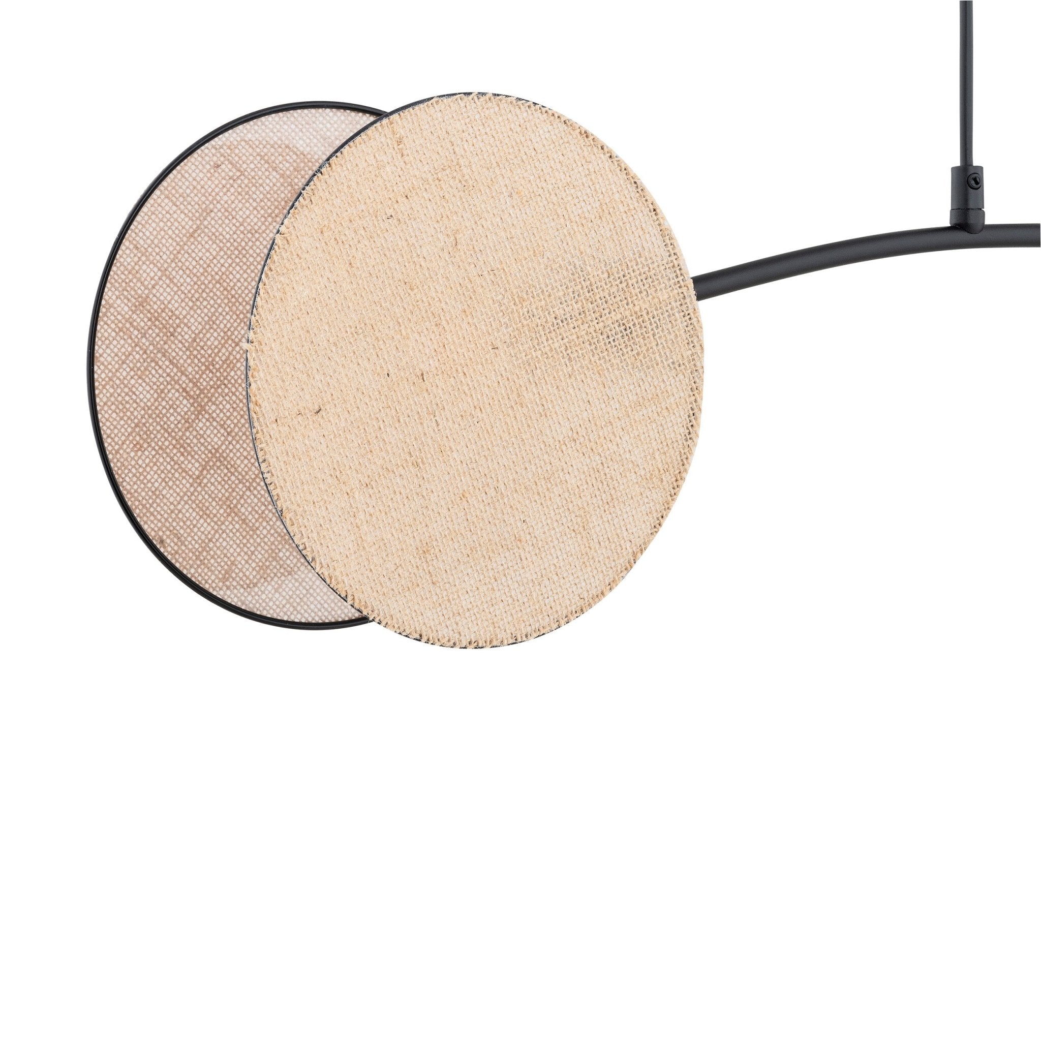 Lampa sufitowa WISZĄCA NELI metal i tworzywo 2 - punktowa nowoczesna E27 - LAITICA