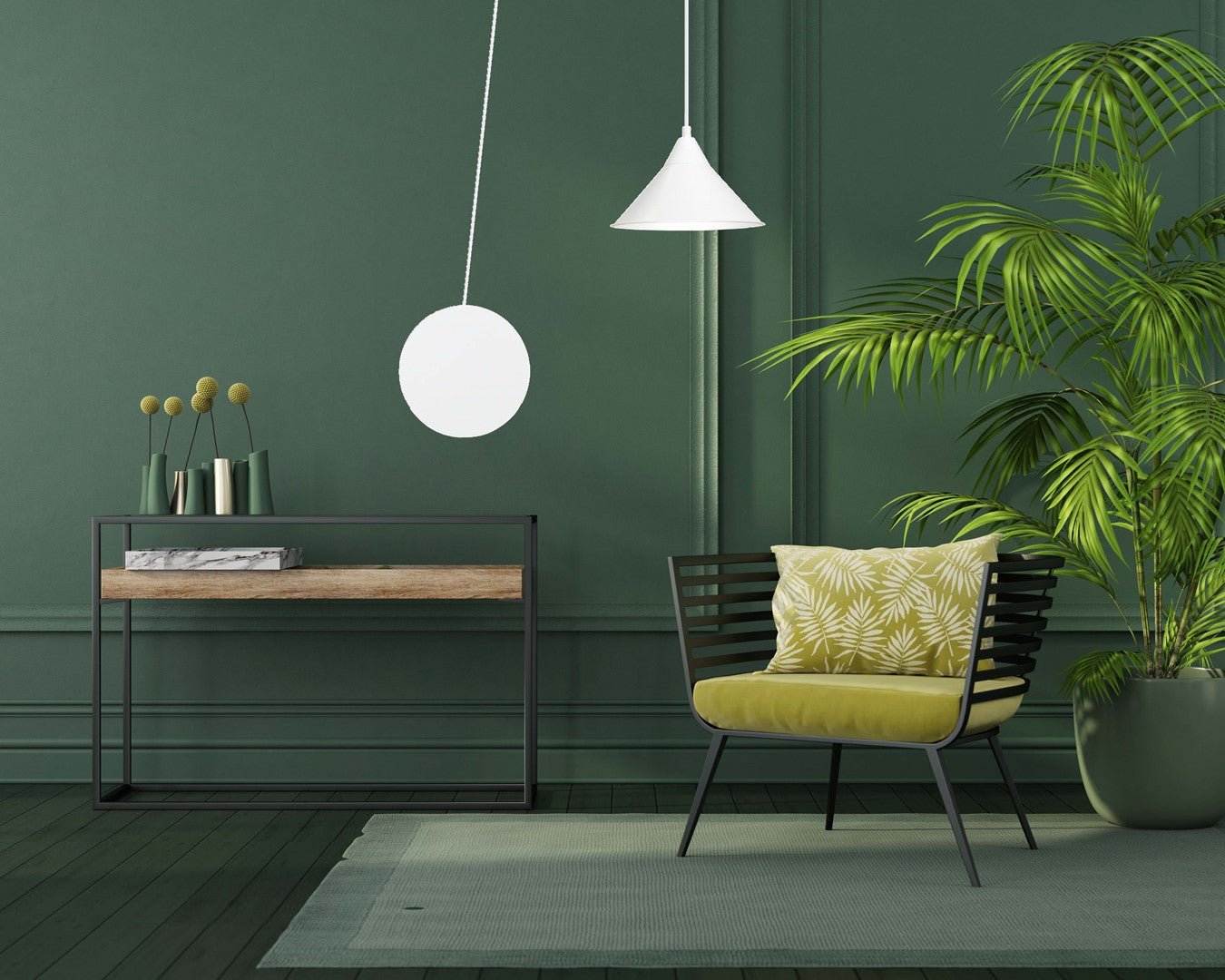 Lampa wisząca ABRAMO 1 WHITE nowoczesna, loft, biała - LAITICA
