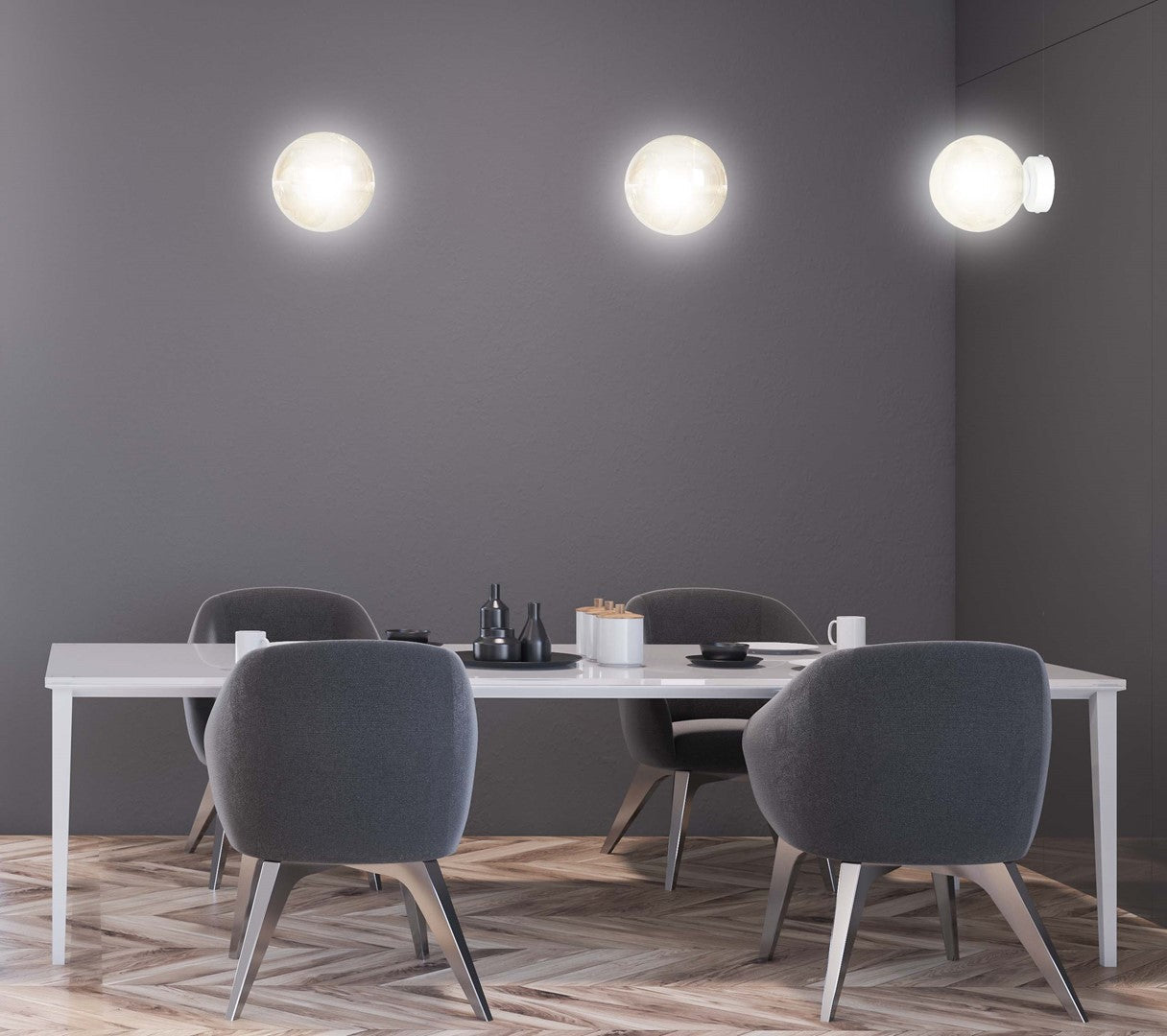 Lampa wisząca biała NICEA klosz MIODOWY 1xE14 nowoczesny kinkiet biały - LAITICA