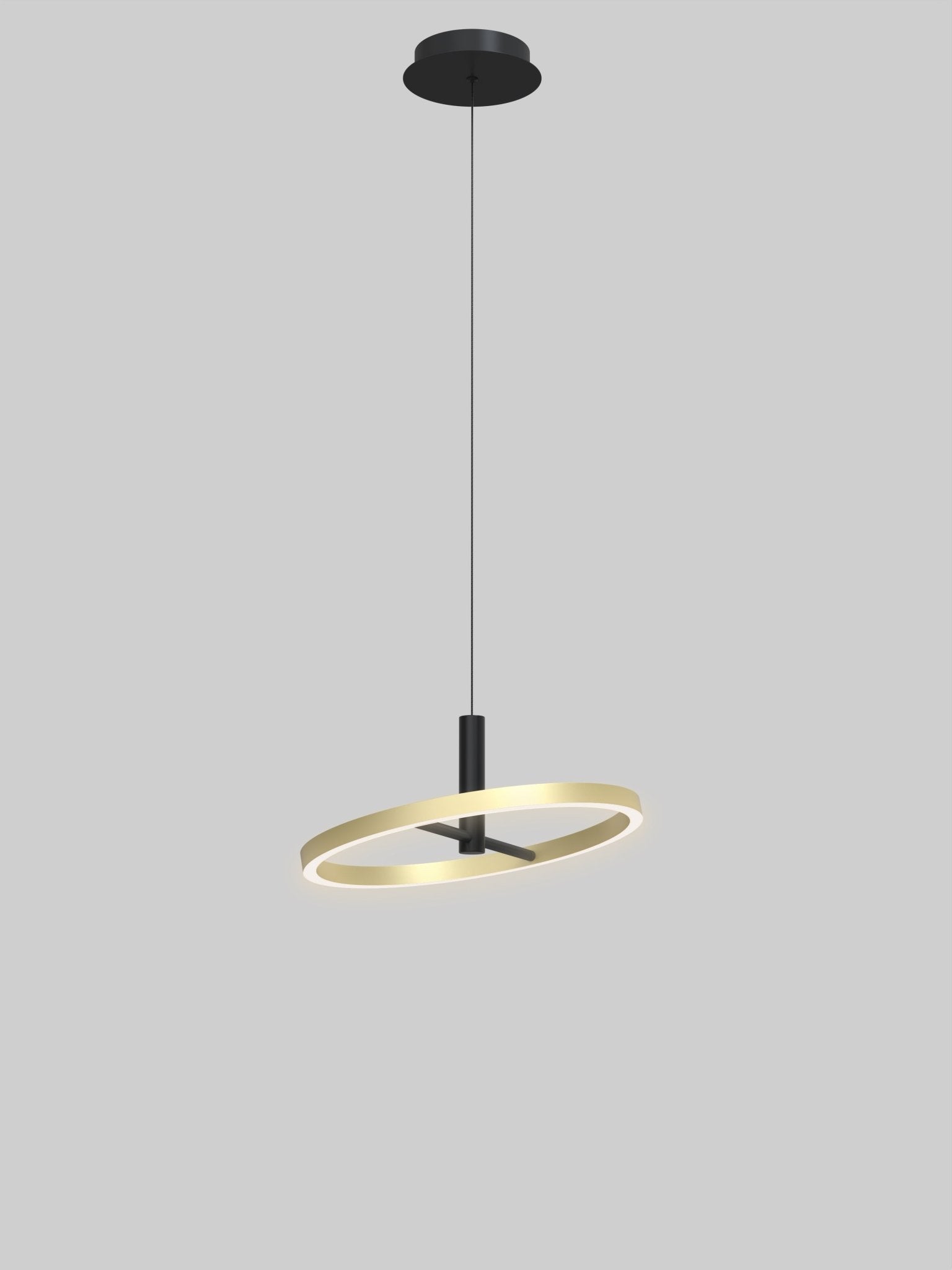 Lampa wisząca LED MALTA dekoracyjna BARWA CIEPŁA sufitowa 1 punkt światła - LAITICA