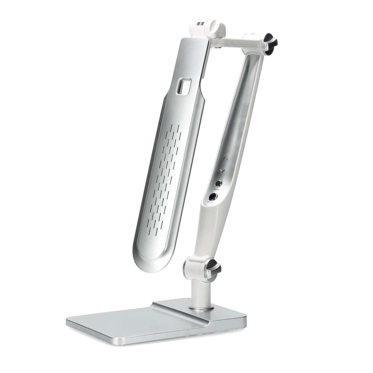 Lampka biurkowa LED 10W możliwość zmiany barwy światła SREBRNA - LAITICA