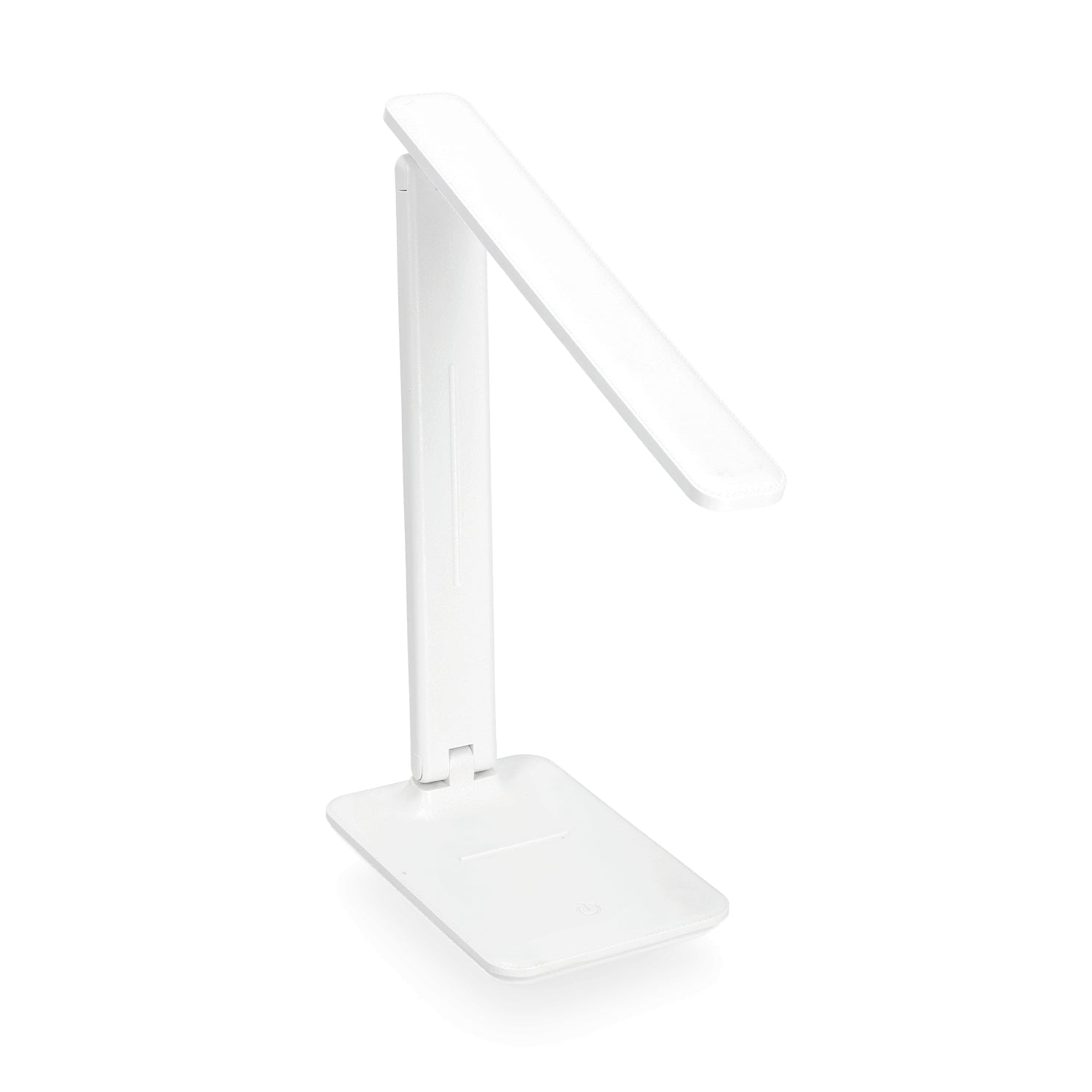 Lampka biurkowa LED 7W biała 3 barwy światła 3CCT ściemniacz regulowana z uchwytem na telefon - LAITICA